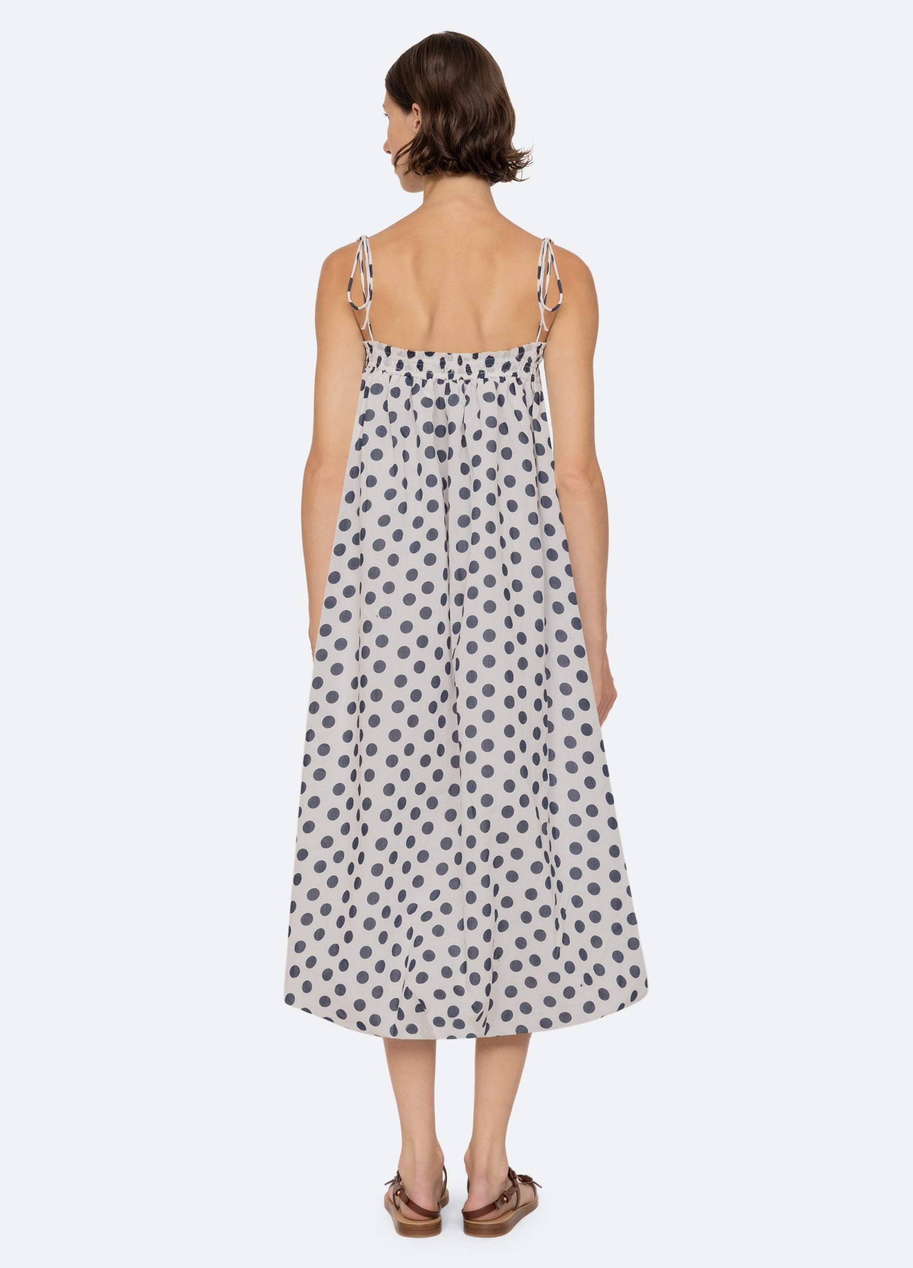 Paulina Coverup Dress White