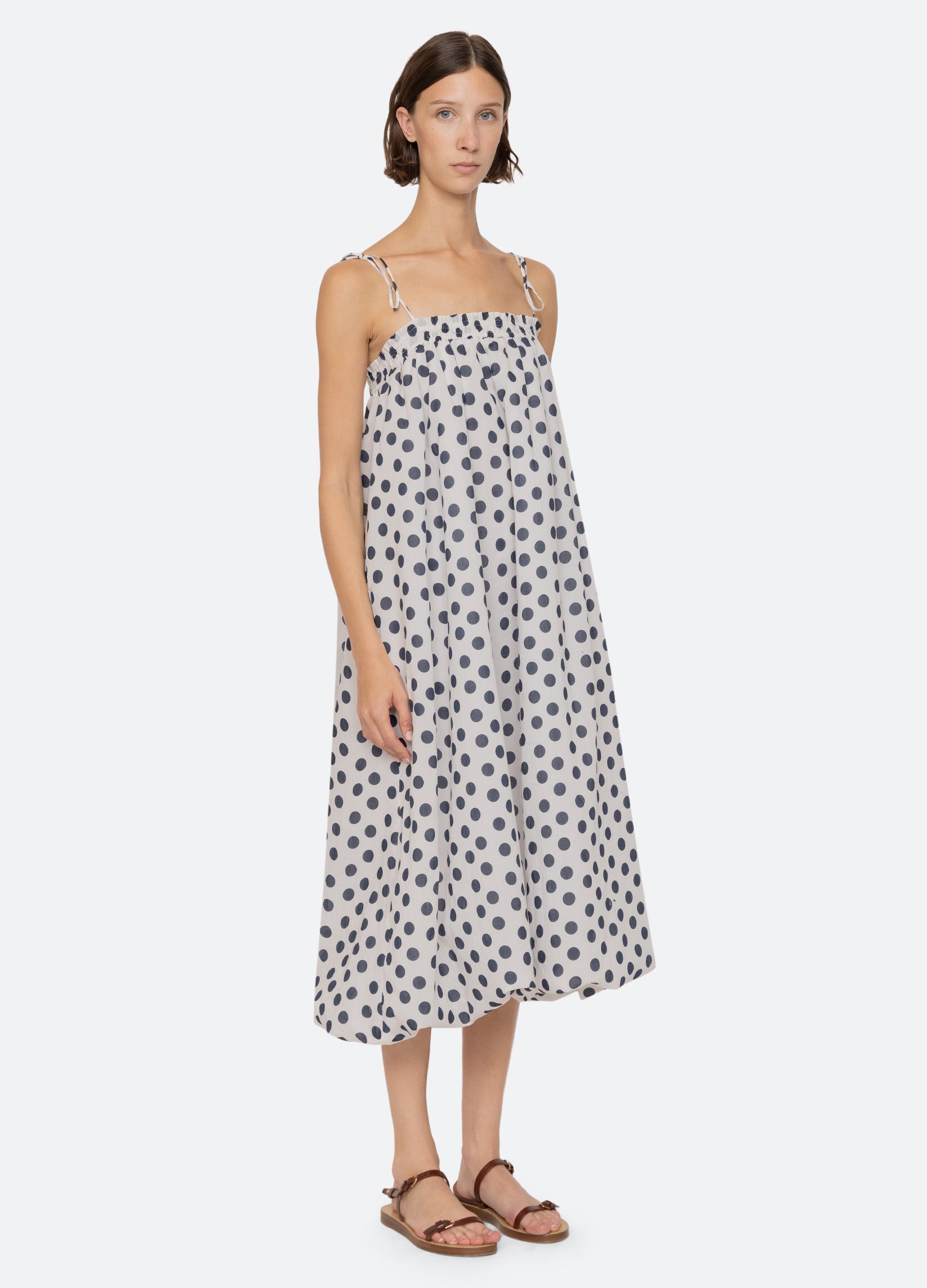 Paulina Coverup Dress White