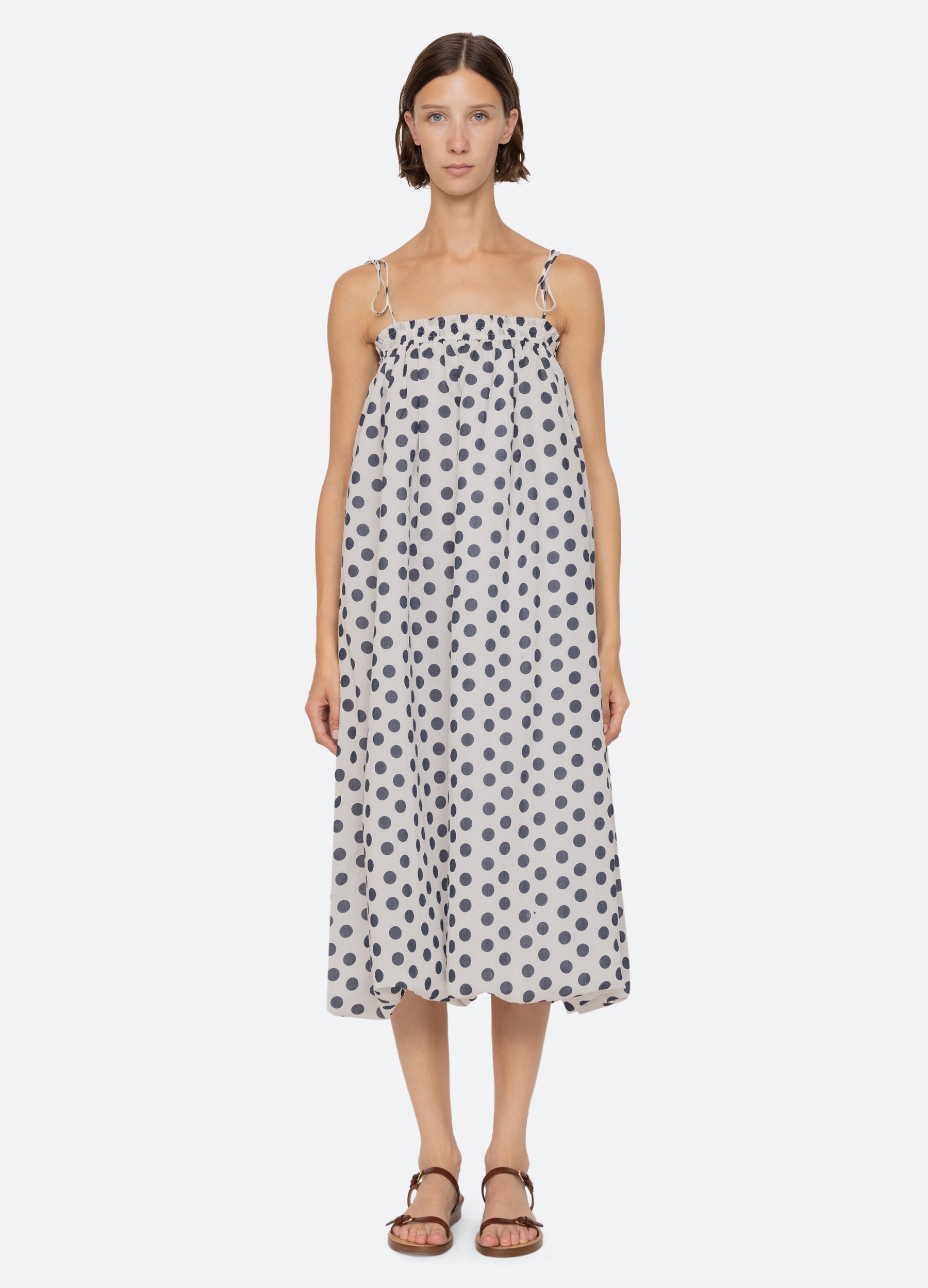 Paulina Coverup Dress White
