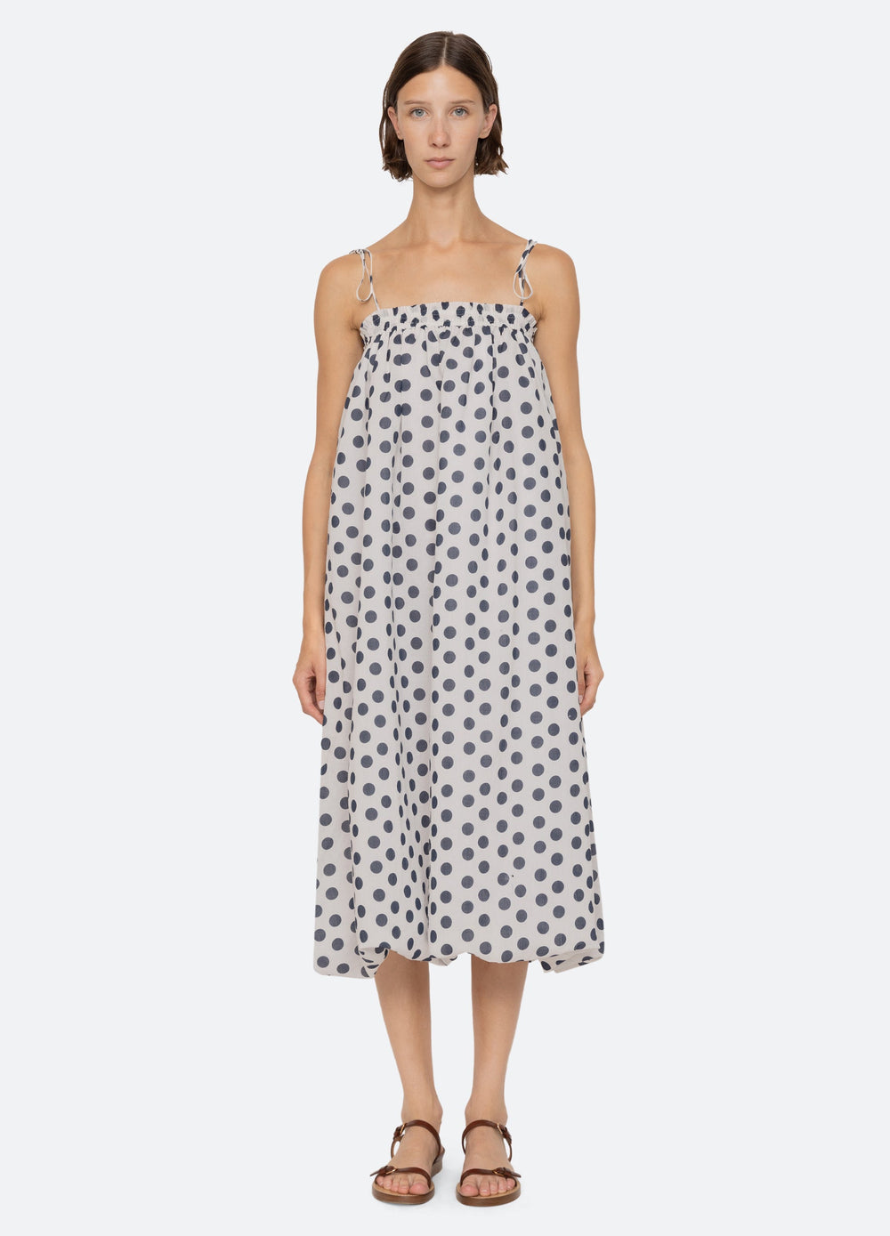 Paulina Coverup Dress White