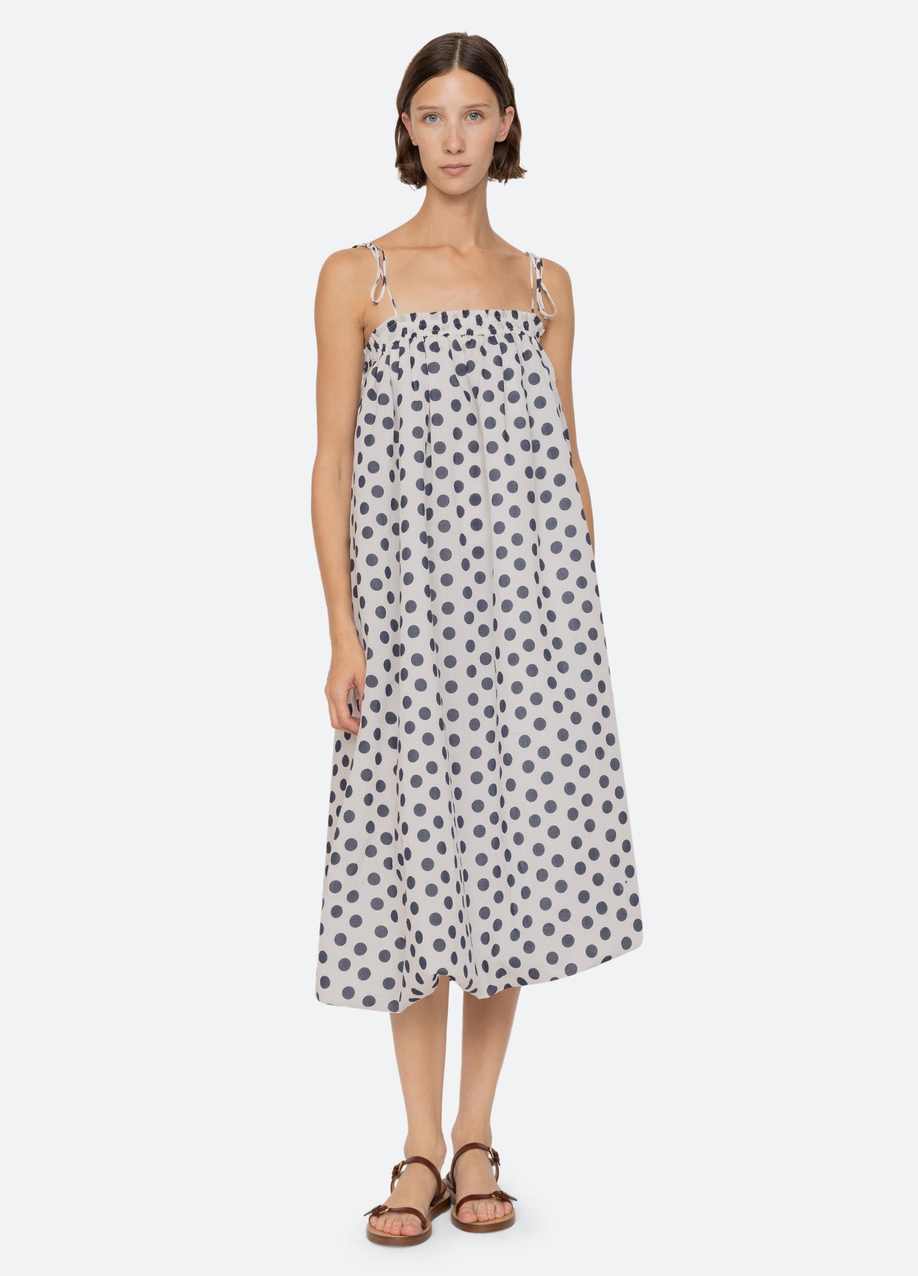 Paulina Coverup Dress White