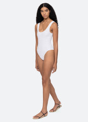 Shyla One Piece White|Navy