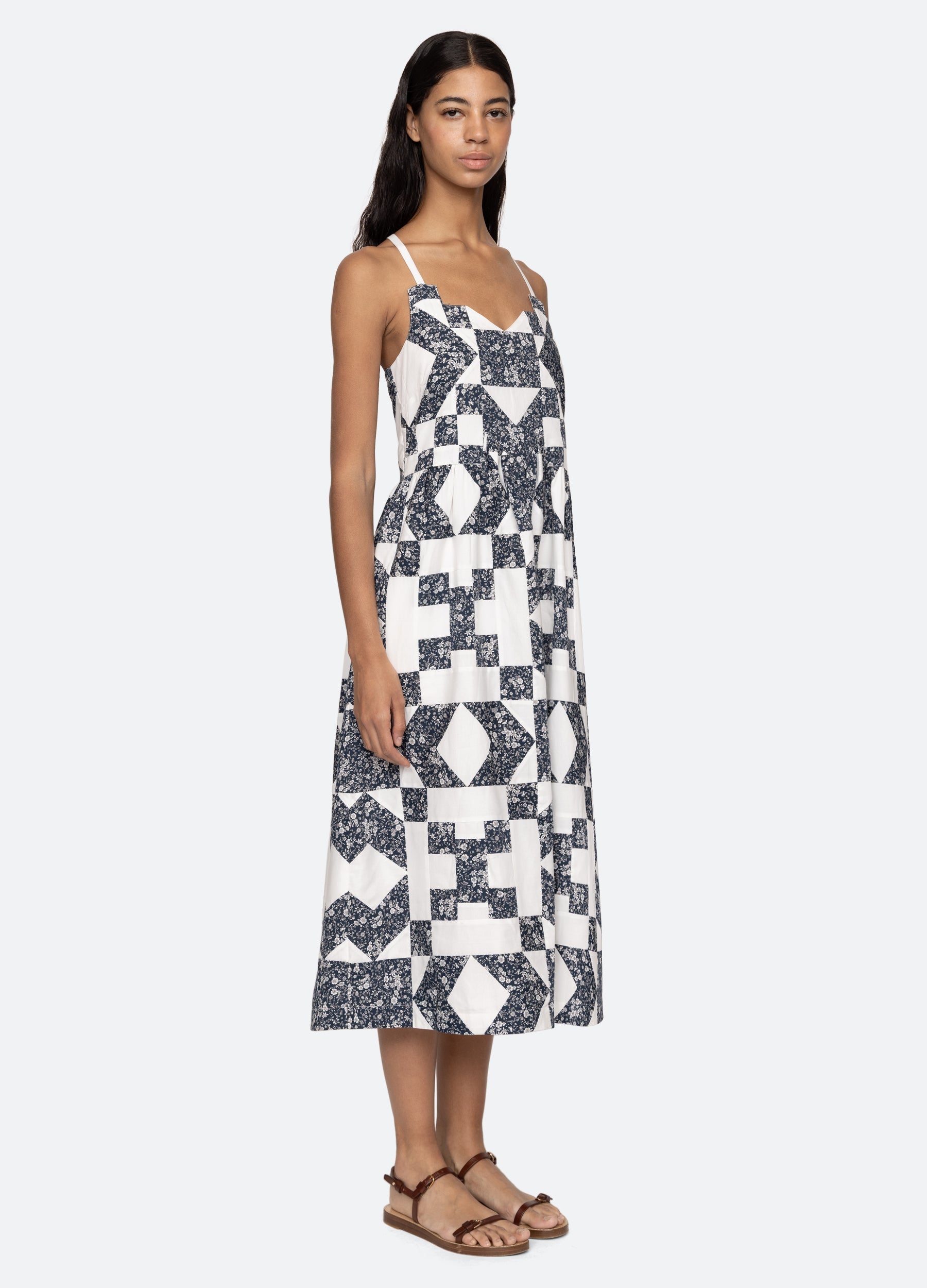 Ana Dress Navy