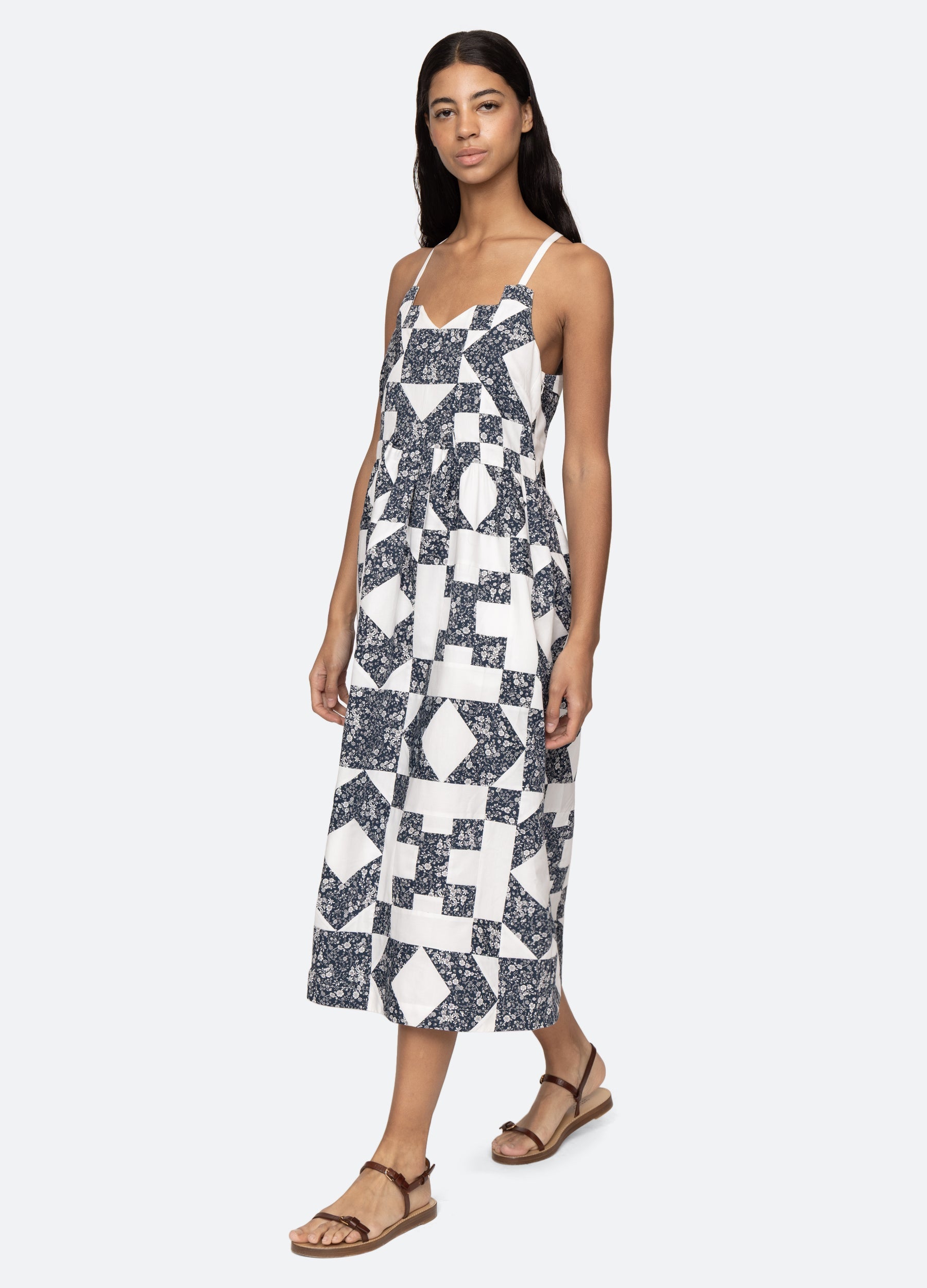 Ana Dress Navy