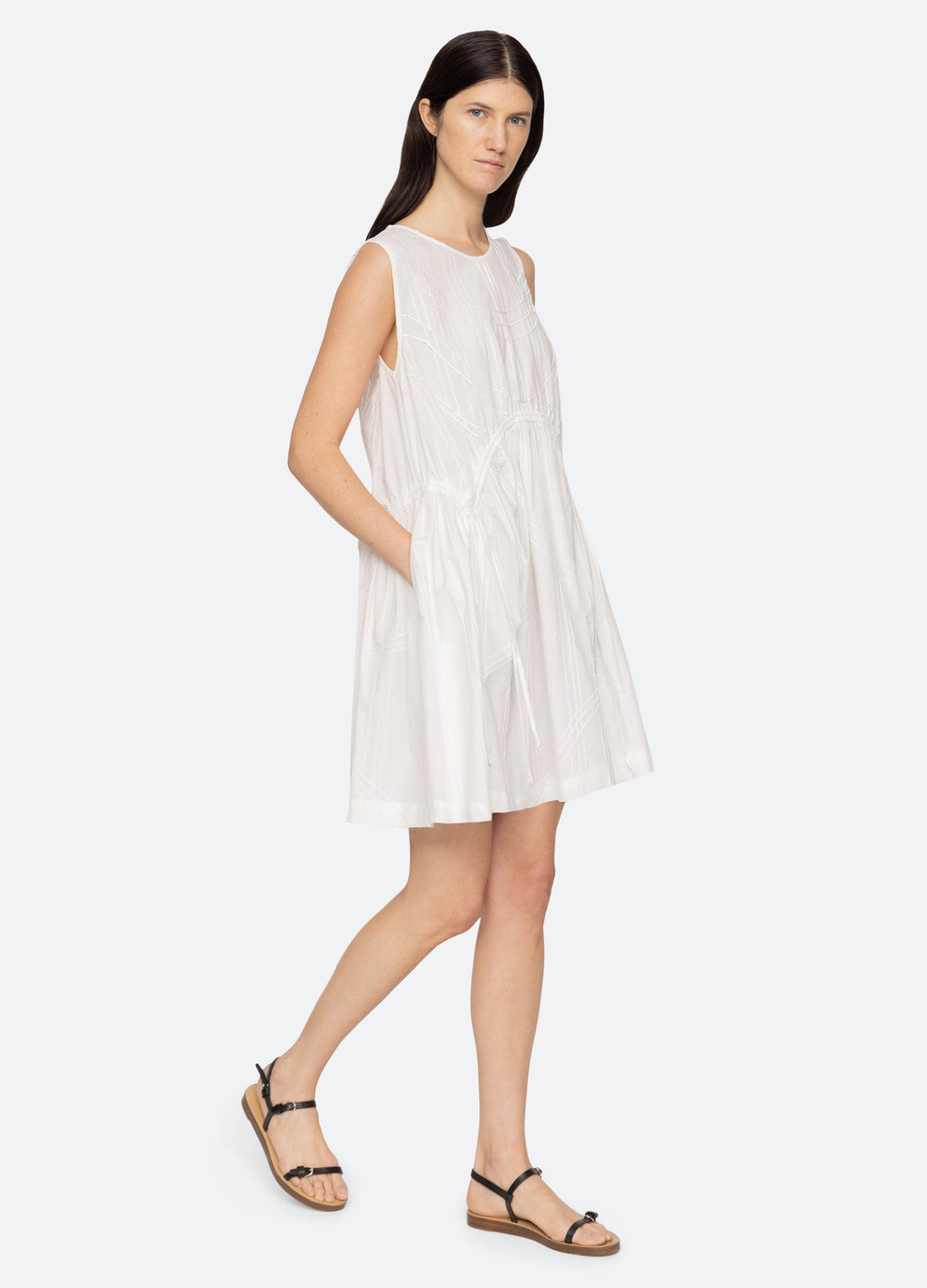 Camden Tunic White|Yellow|Blueberry