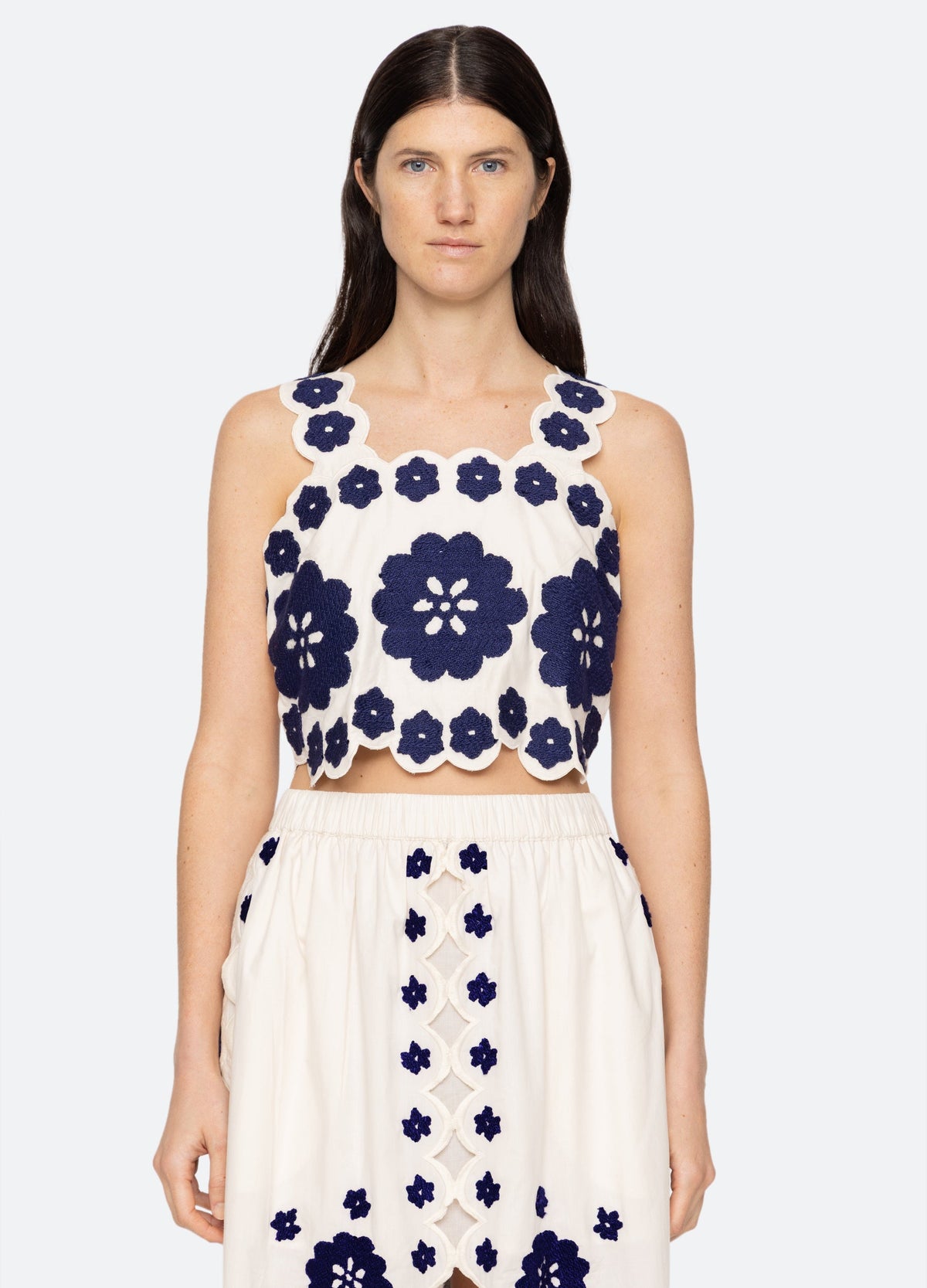 Catrine Top Blue