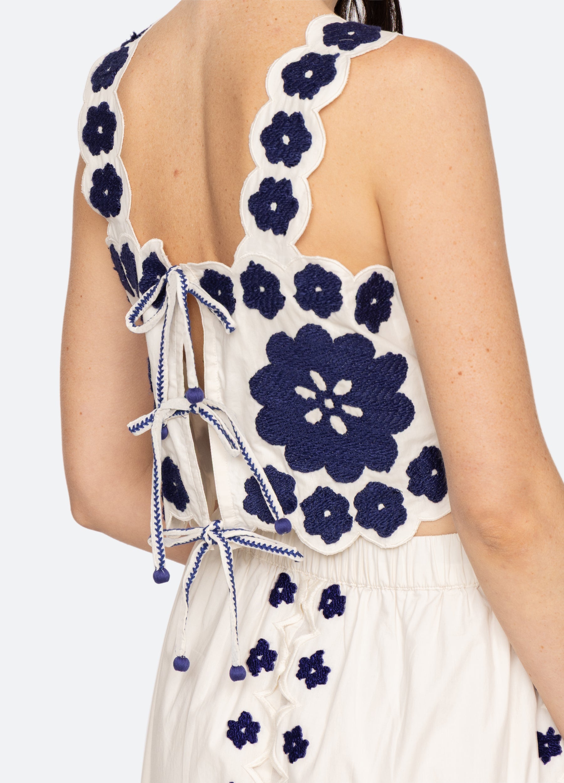 Catrine Top Blue
