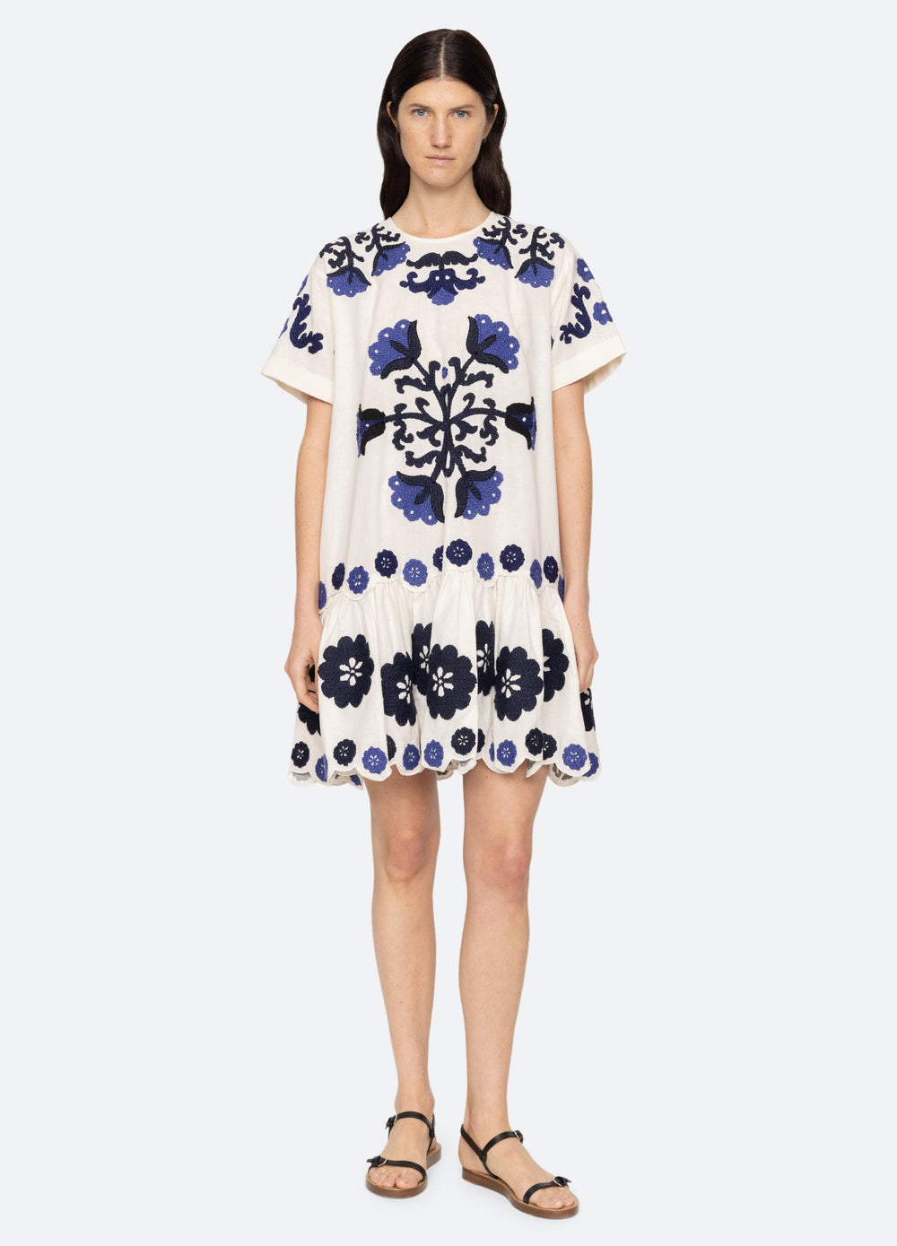 Catrine Mini Dress Blue