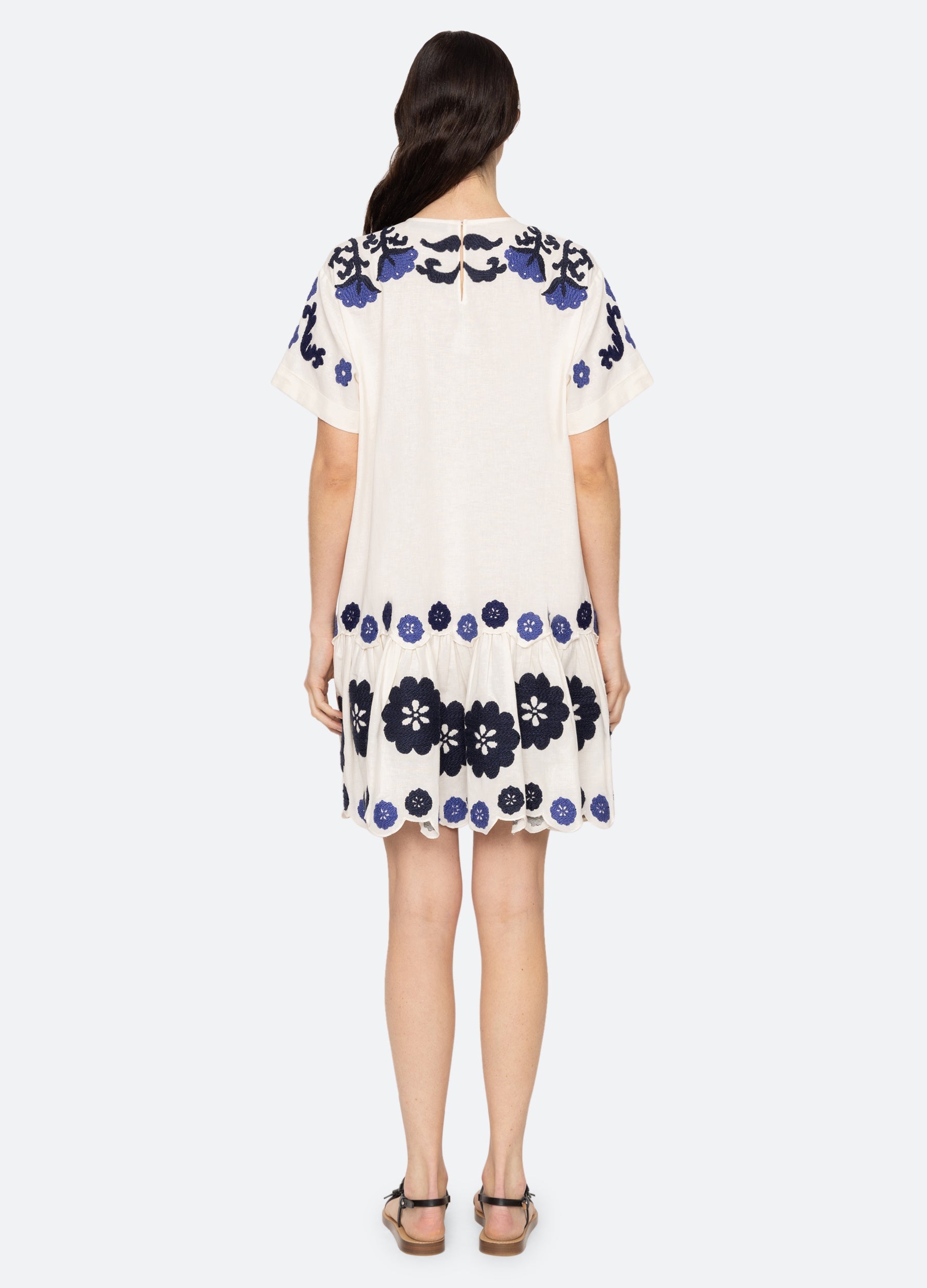 Catrine Mini Dress Blue