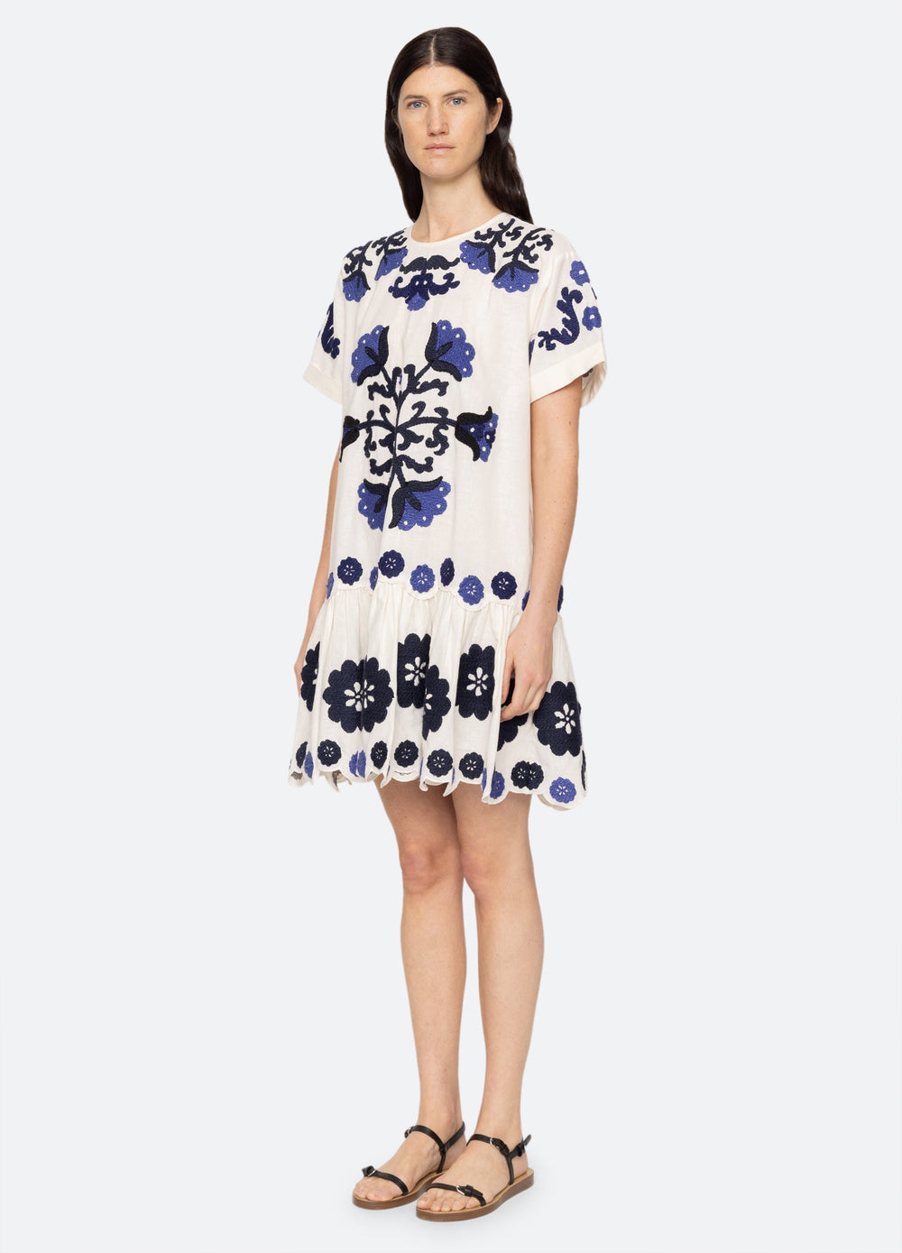Catrine Mini Dress Blue