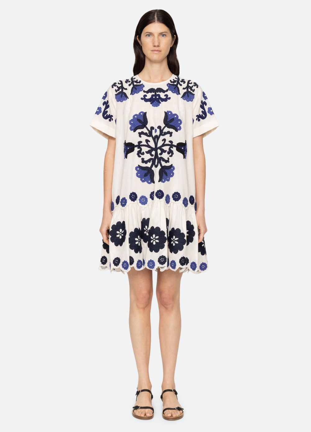 Catrine Mini Dress Blue