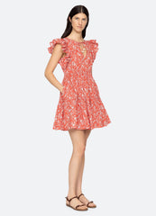 Lucille Tunic Red