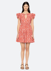 Lucille Tunic Red