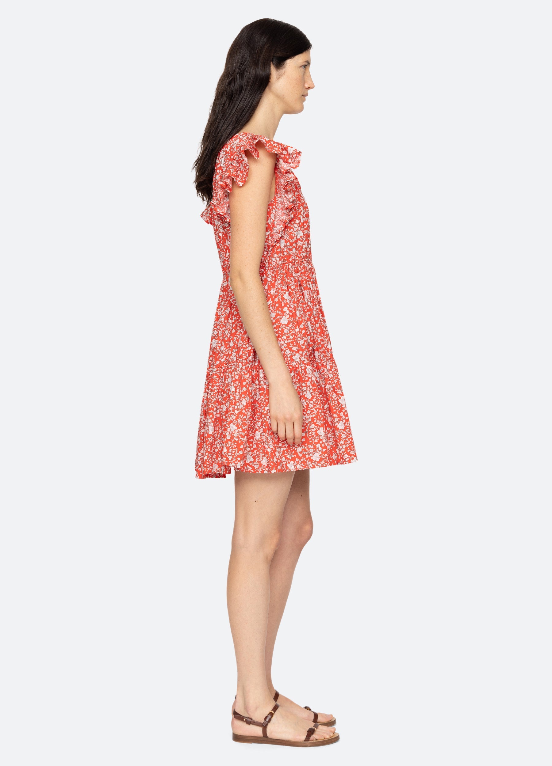 Lucille Tunic Red