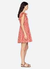 Lucille Tunic Red