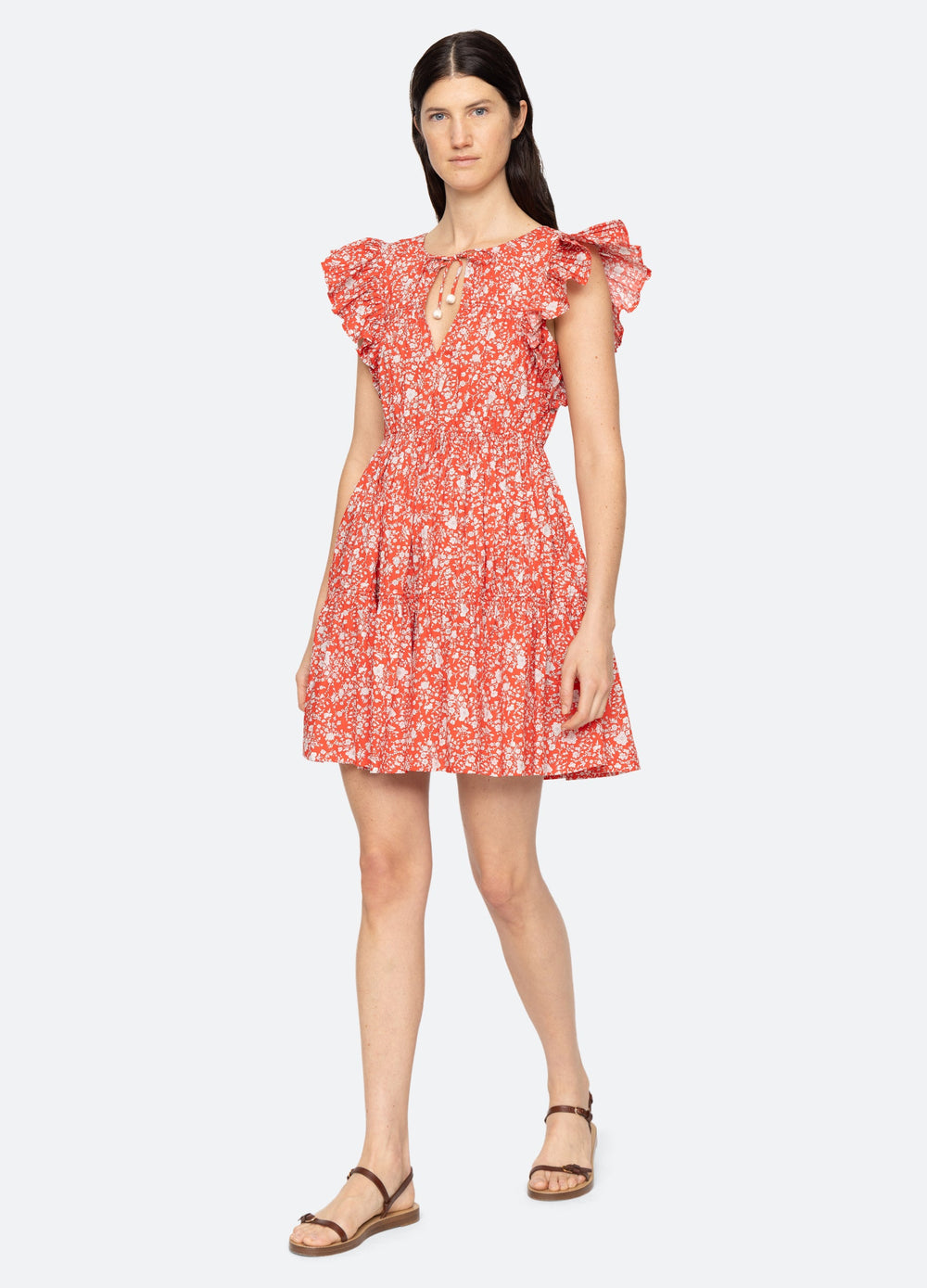 Lucille Tunic Red