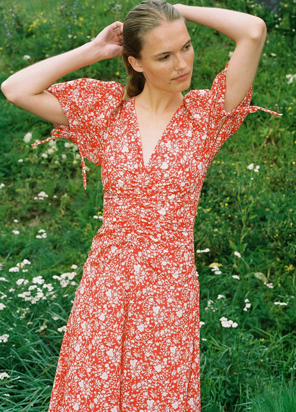 Lucille Dress Red