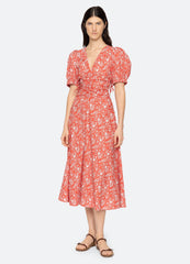 Lucille Dress Red