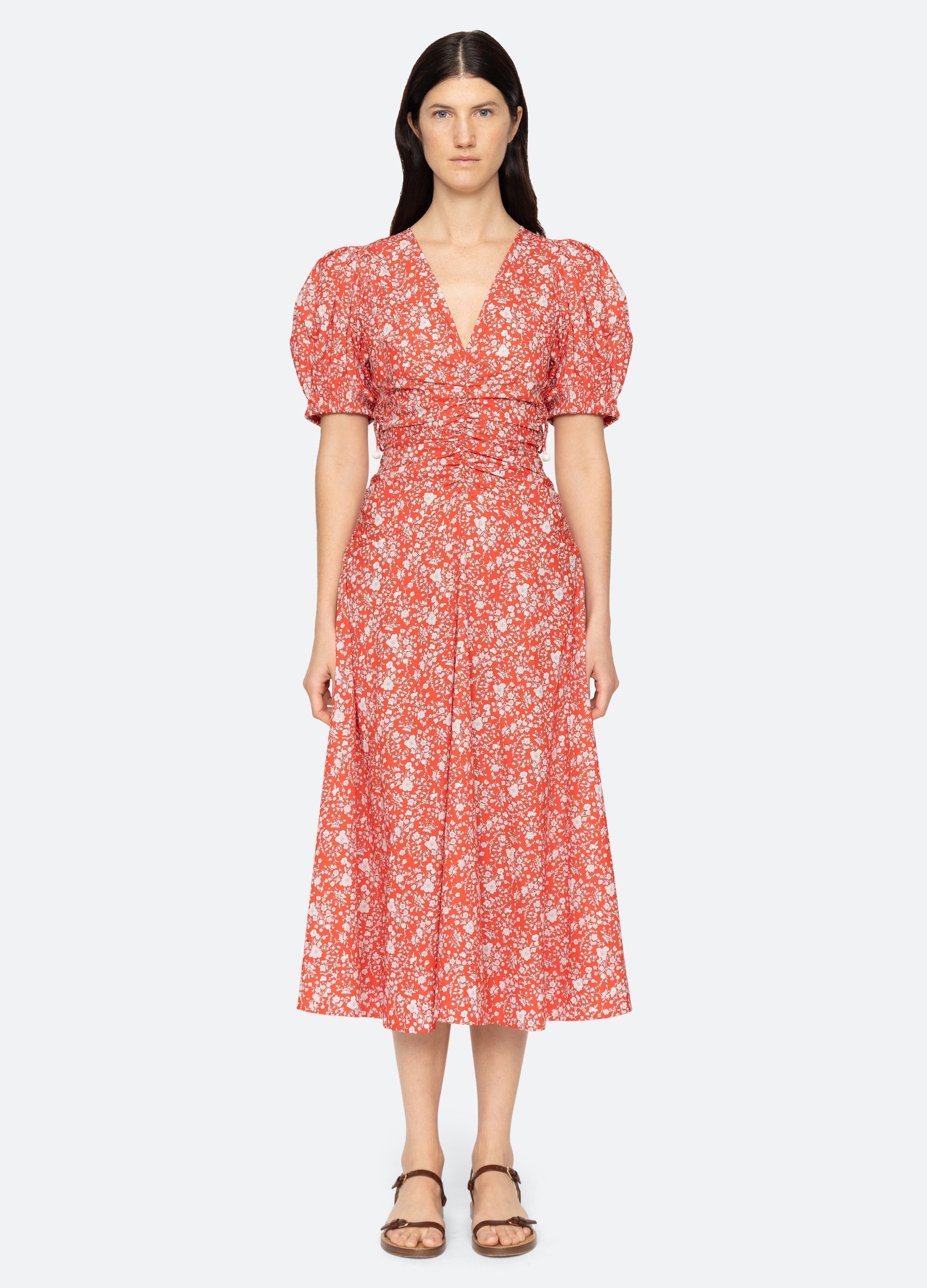 Lucille Dress Red