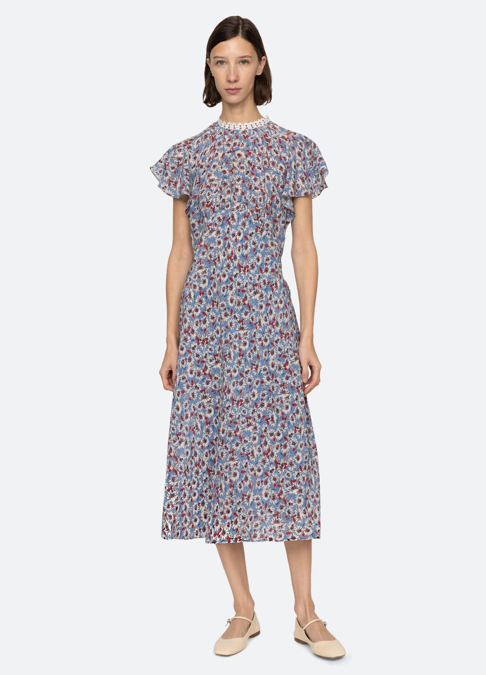 Whitney Dress Blue