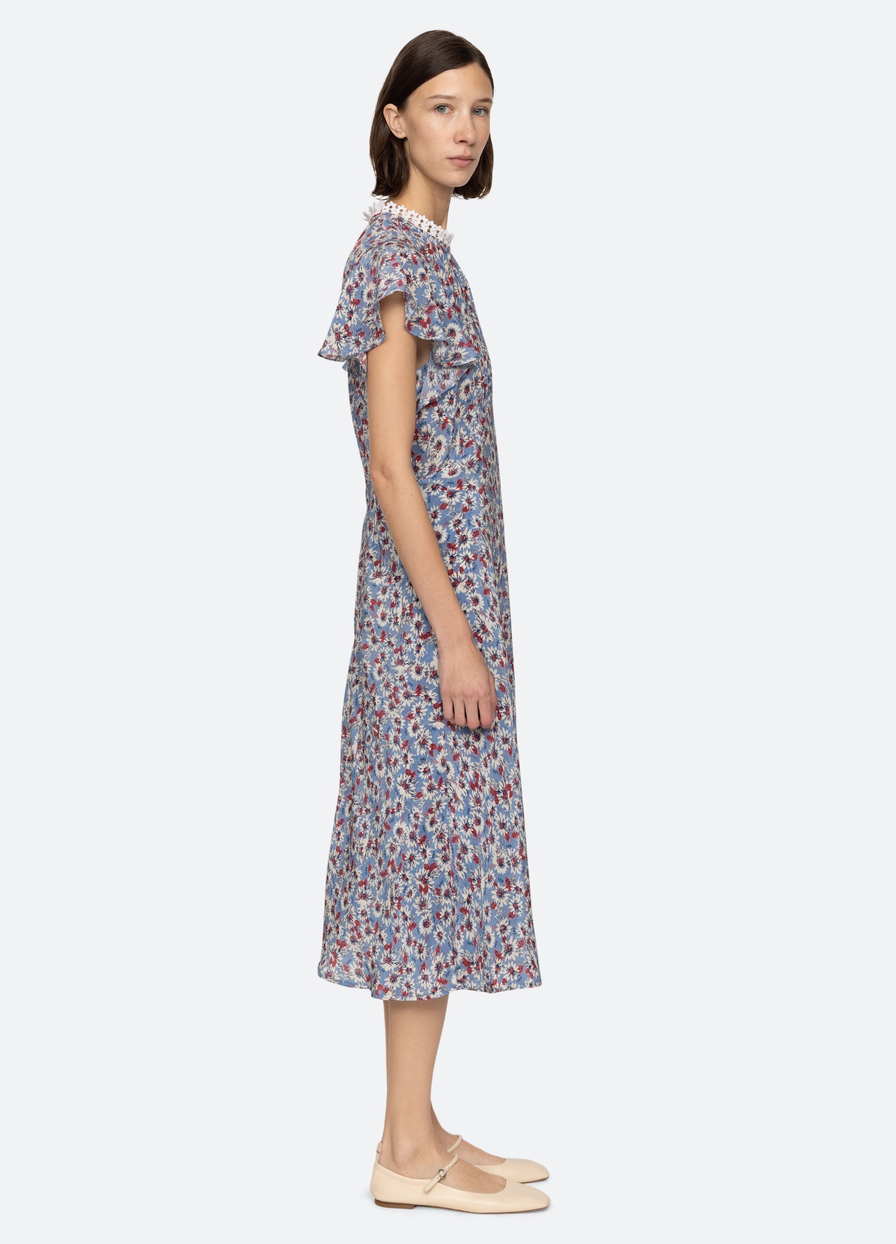 Whitney Dress Blue