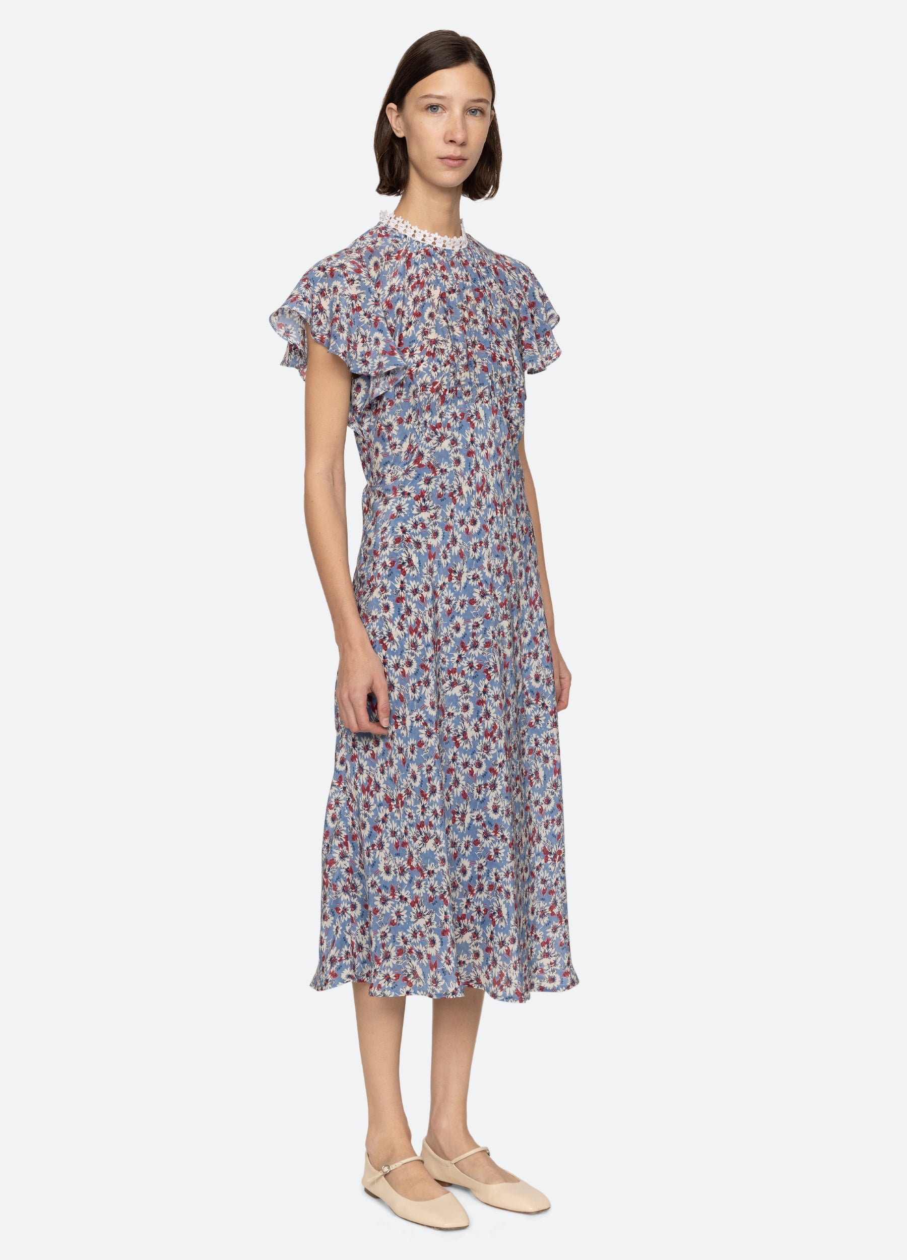 Whitney Dress Blue