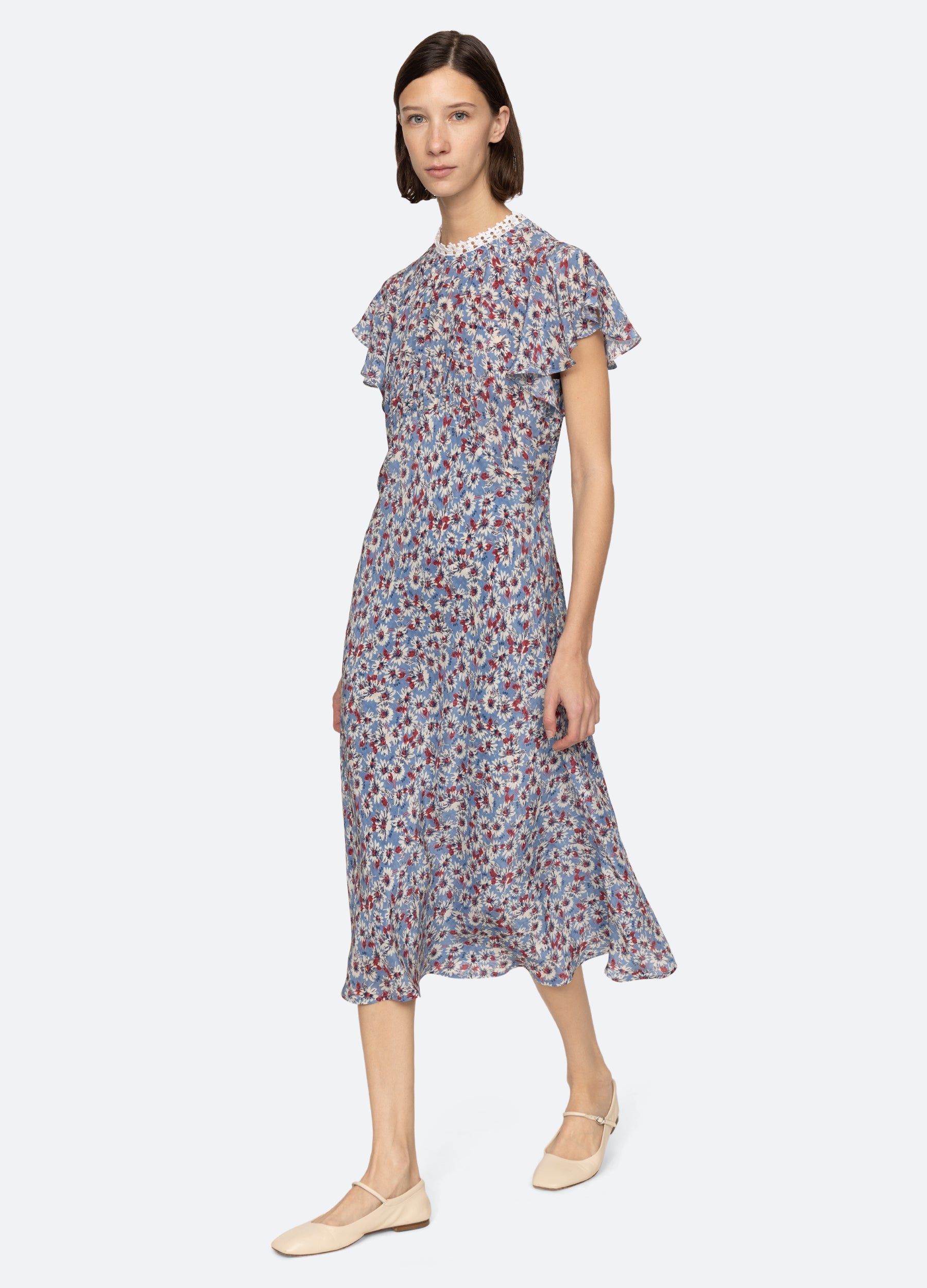 Whitney Dress Blue