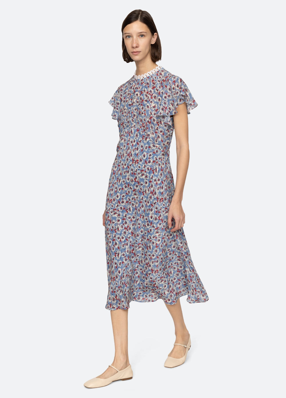 Whitney Dress Blue