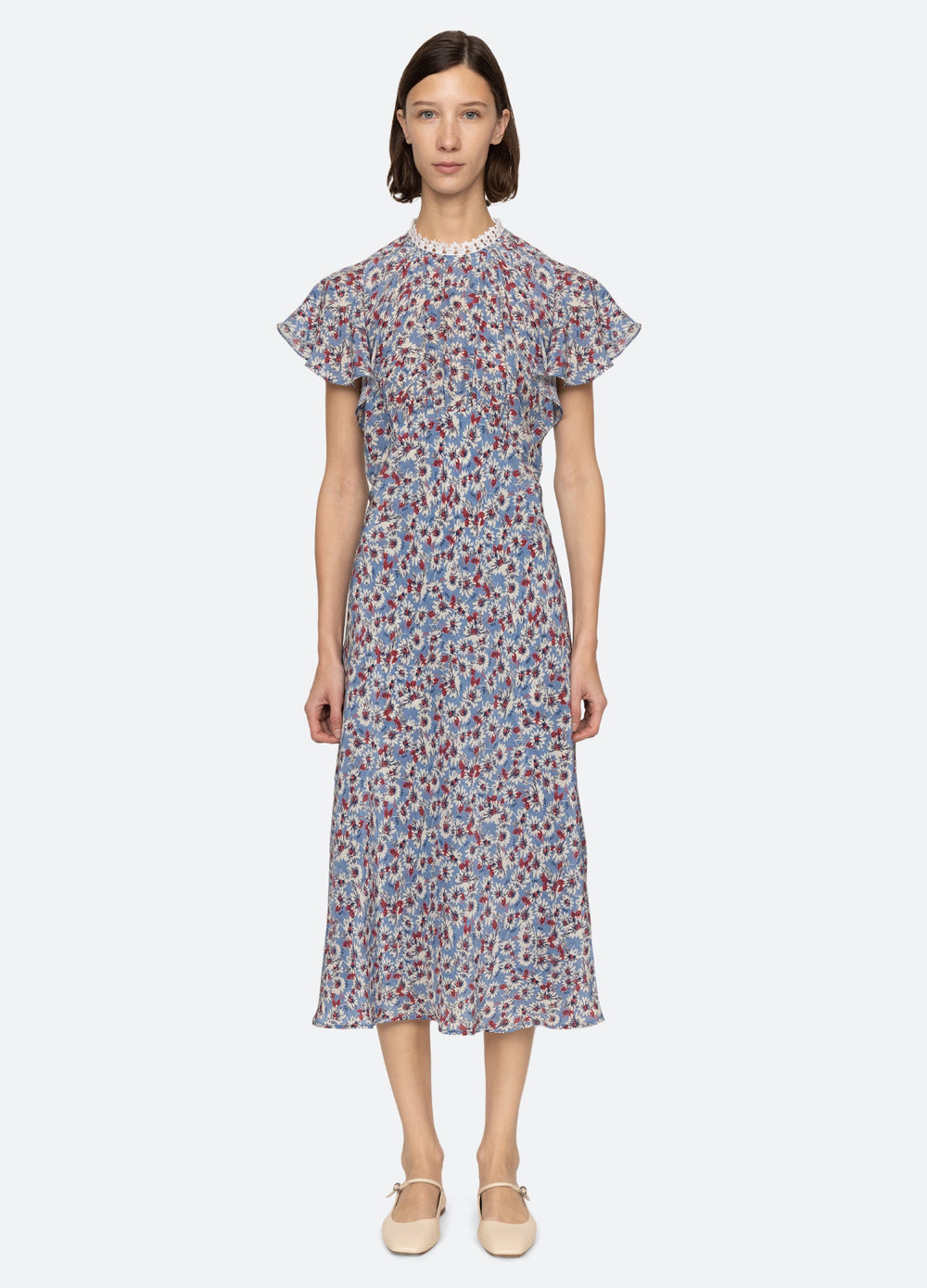 Whitney Dress Blue