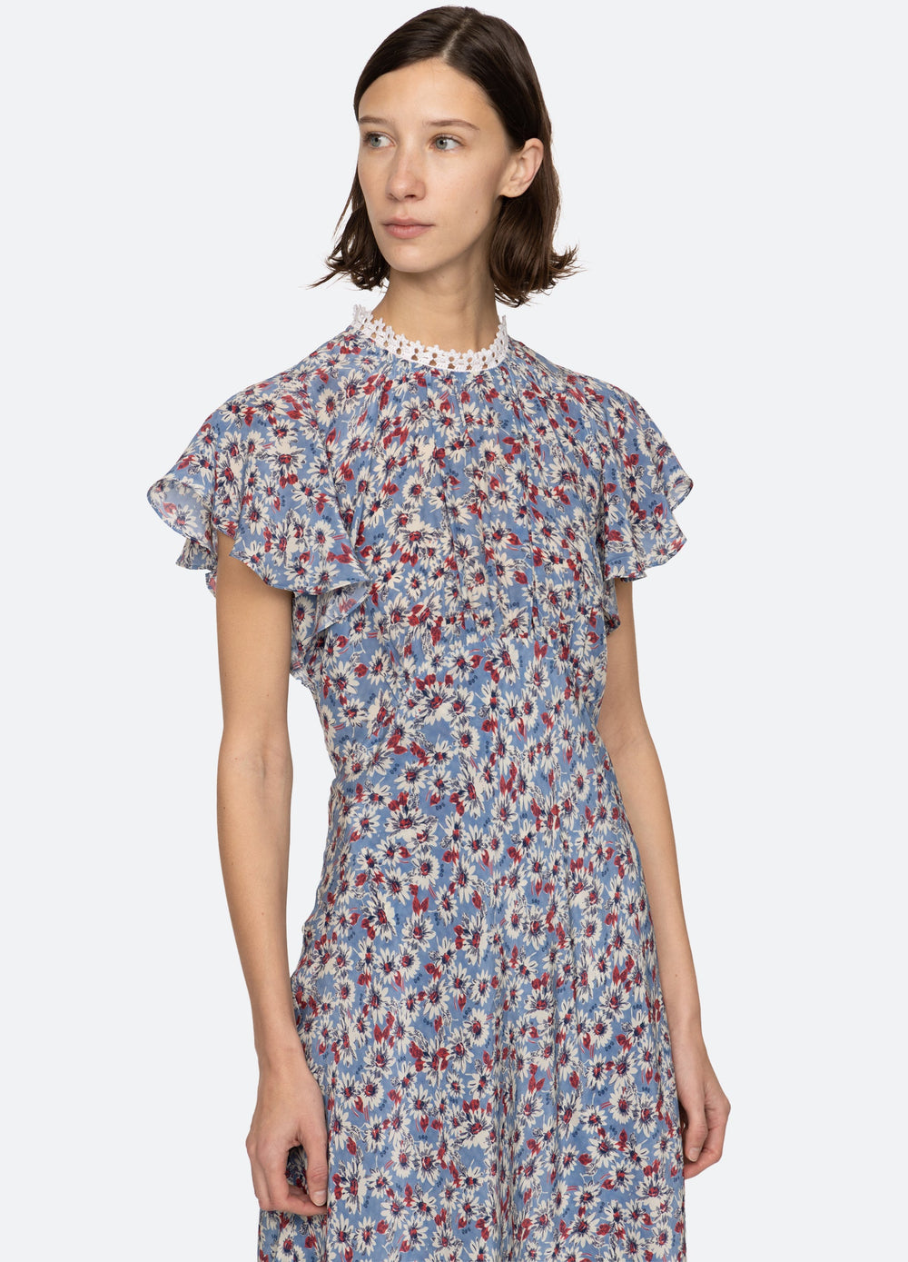 Whitney Dress Blue