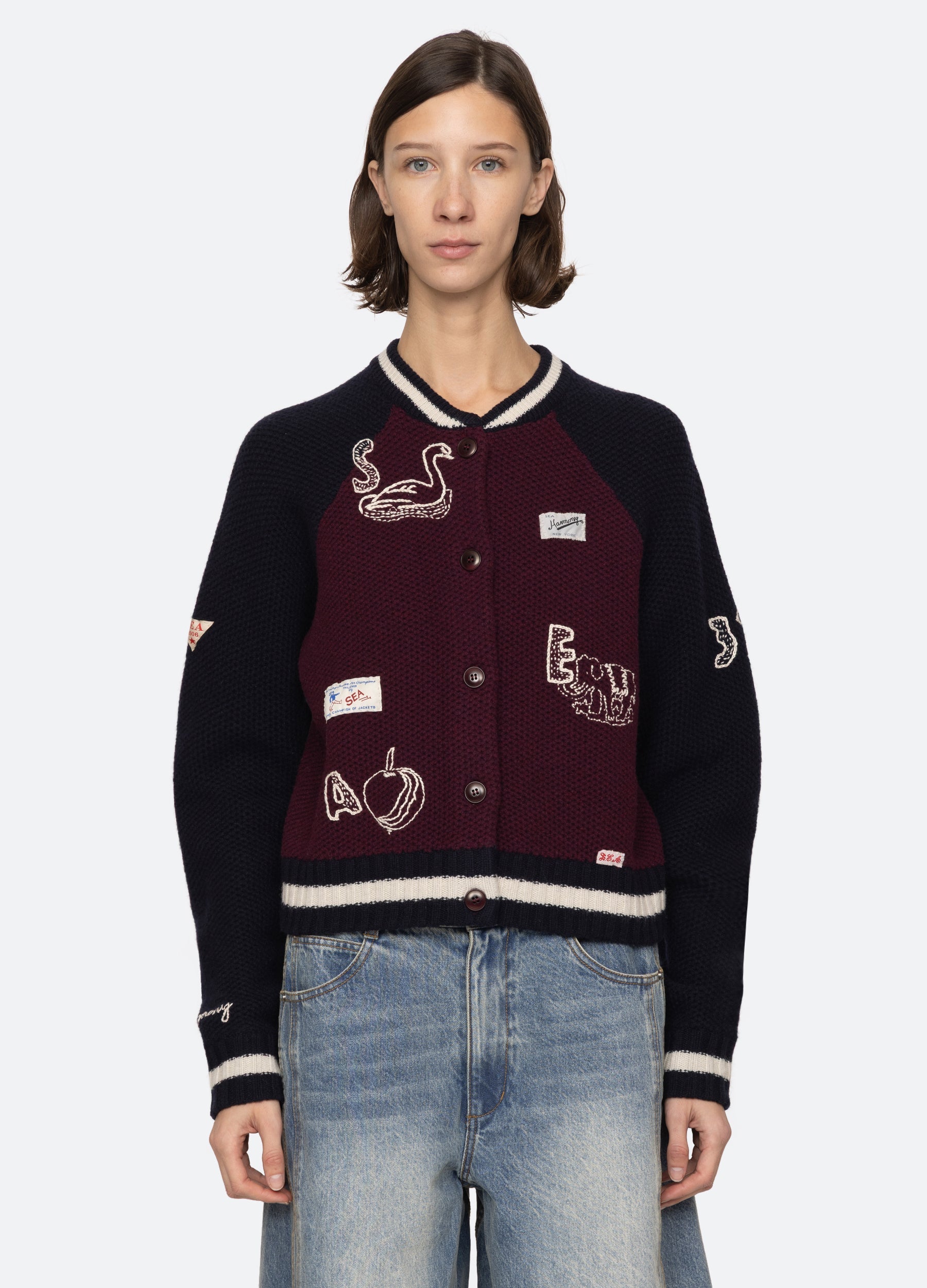 Archer Cardigan Navy