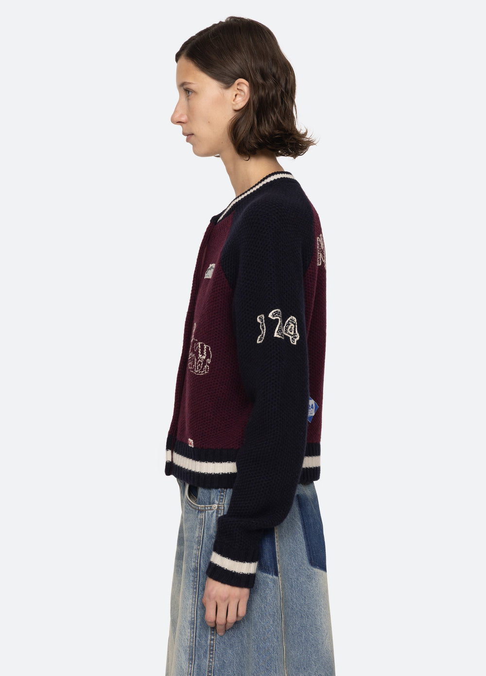 Archer Cardigan Navy