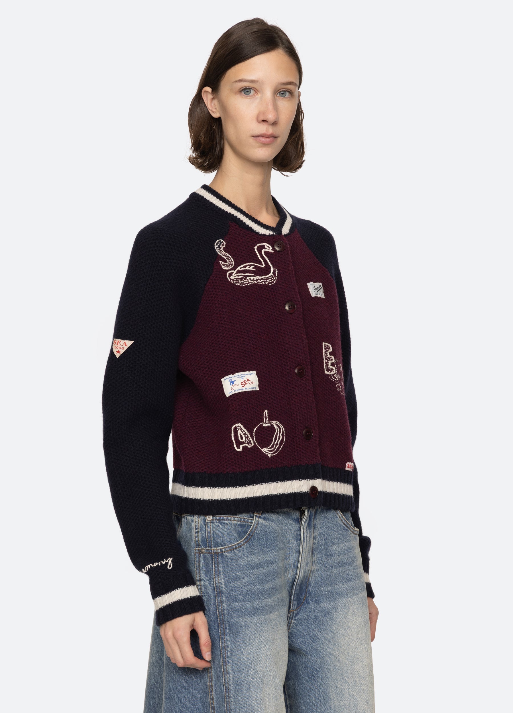 Archer Cardigan Navy