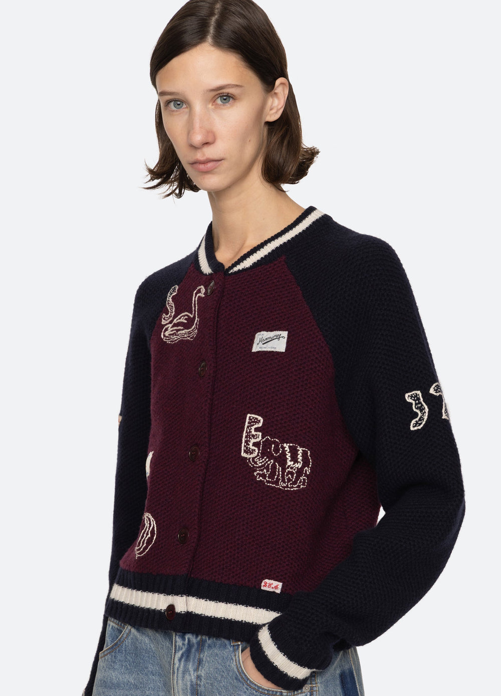 Archer Cardigan Navy