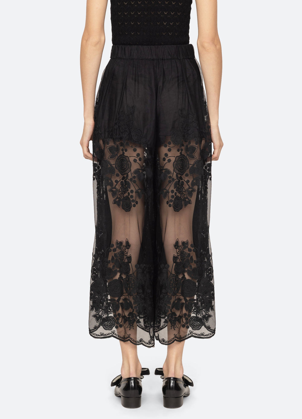 Arielle Pants Black|Cream