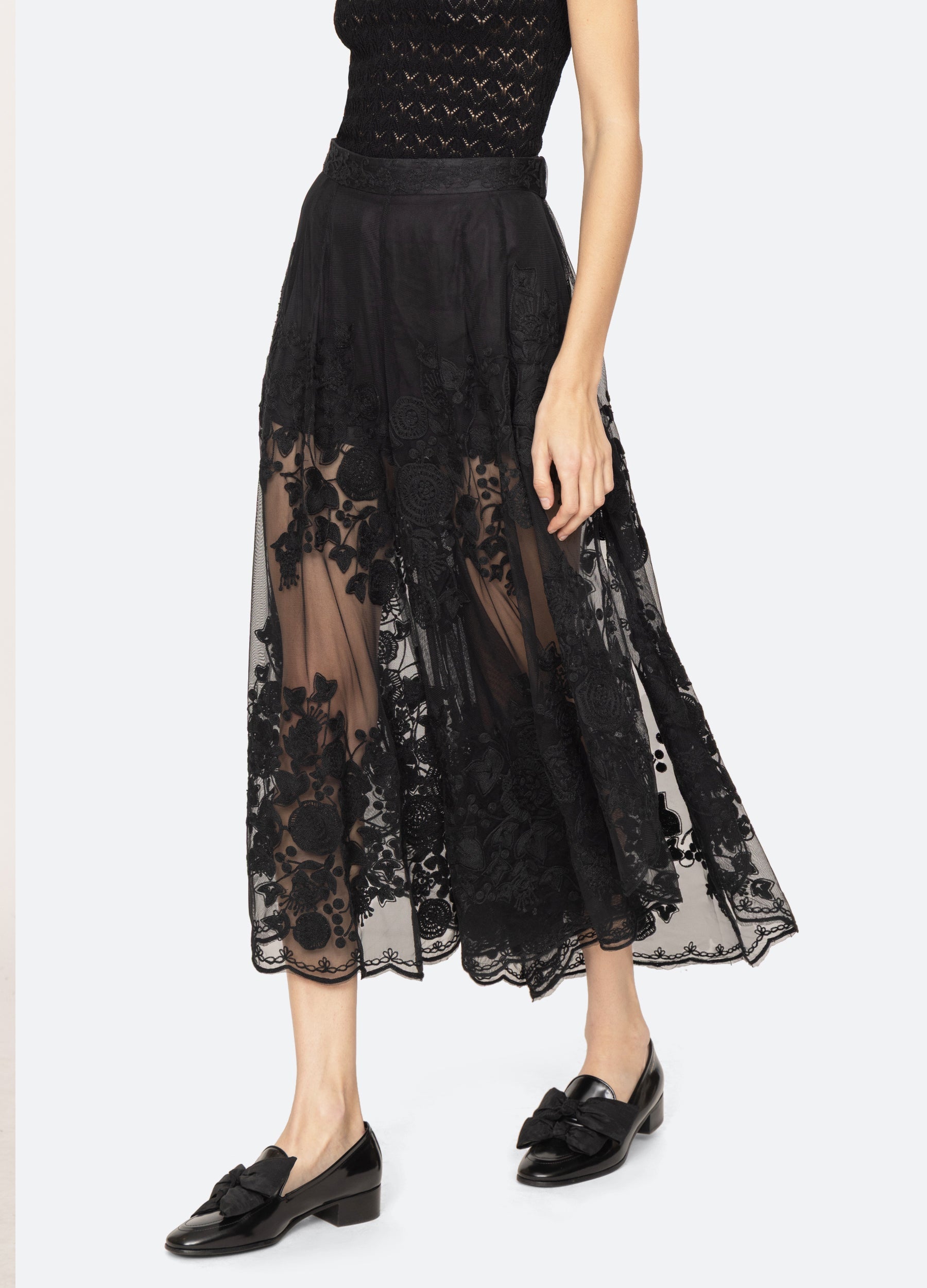 Arielle Pants Black|Cream