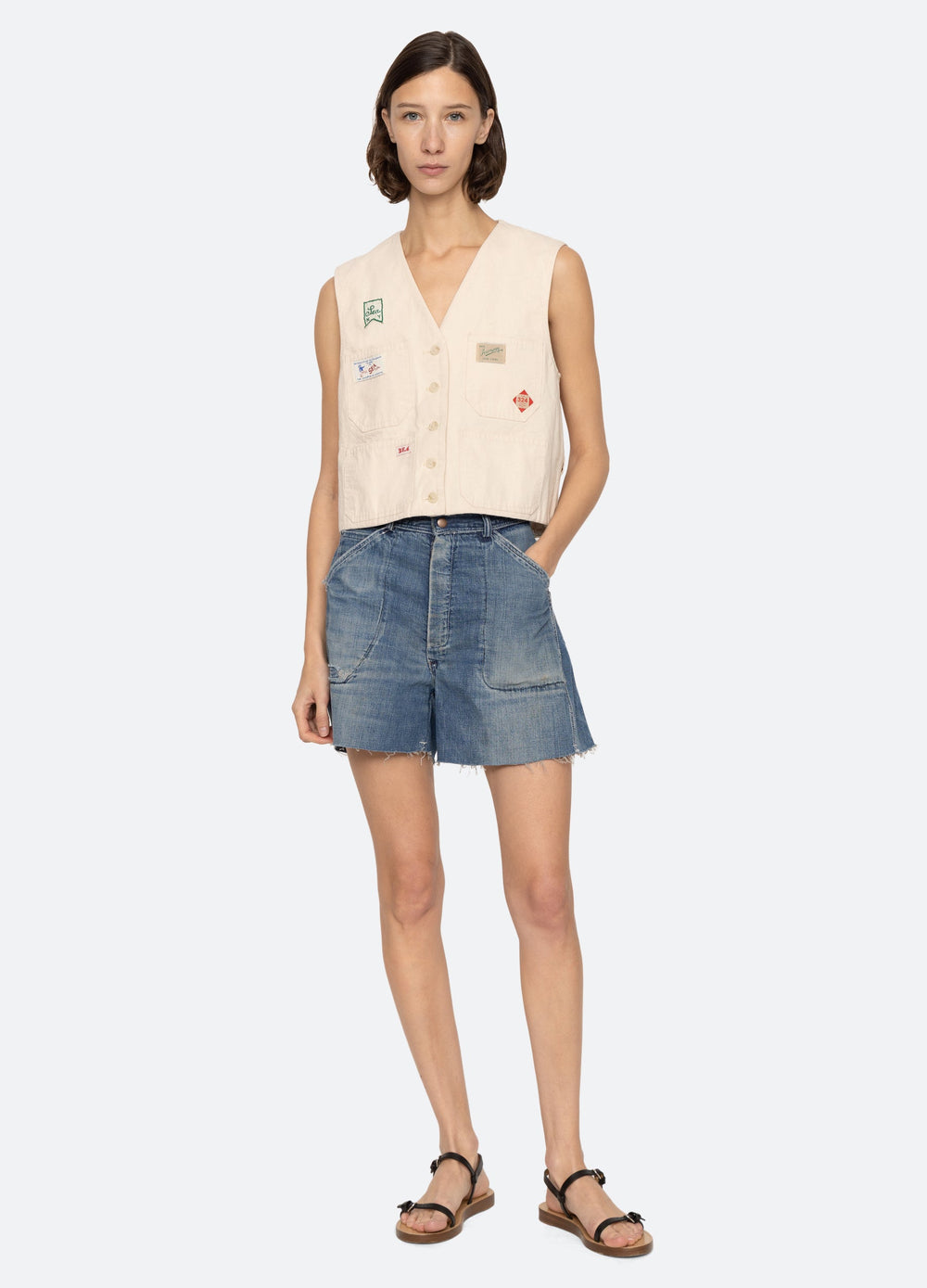 Carolyn Vest Cream