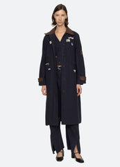 Carolyn Coat Navy