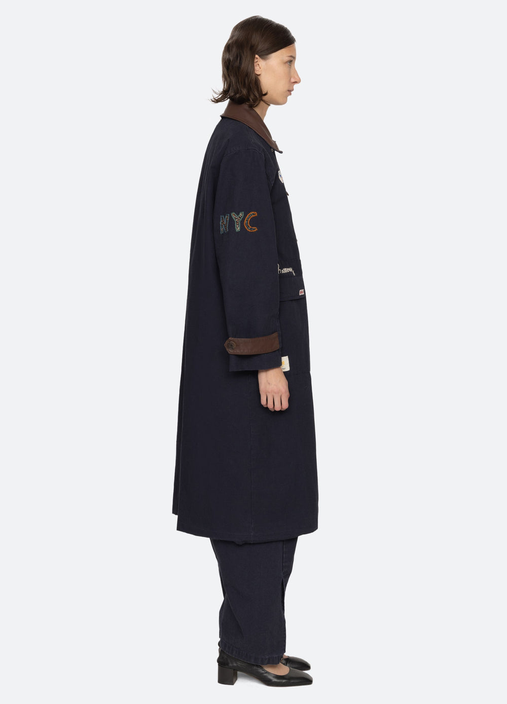 Carolyn Coat Navy