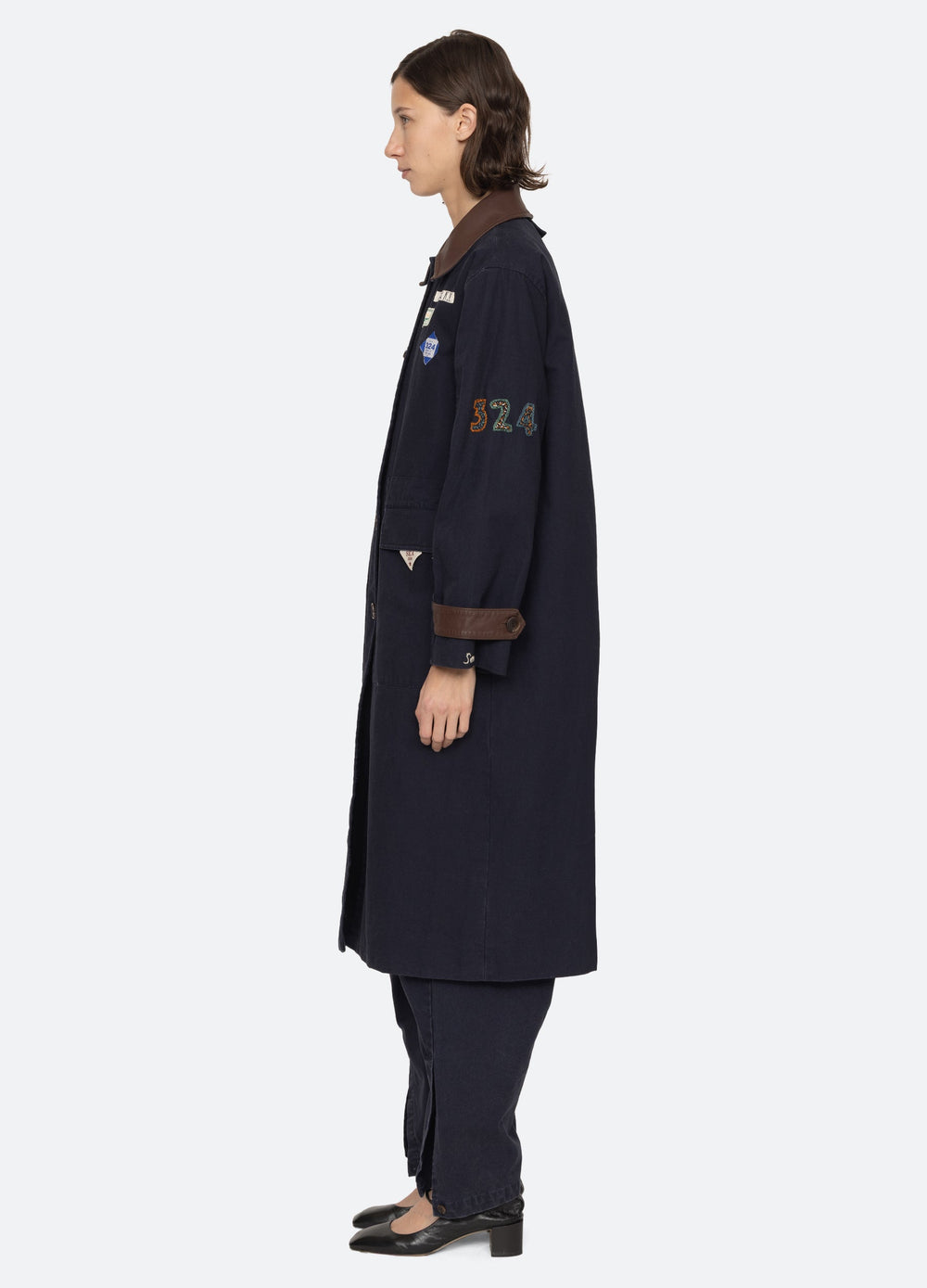 Carolyn Coat Navy