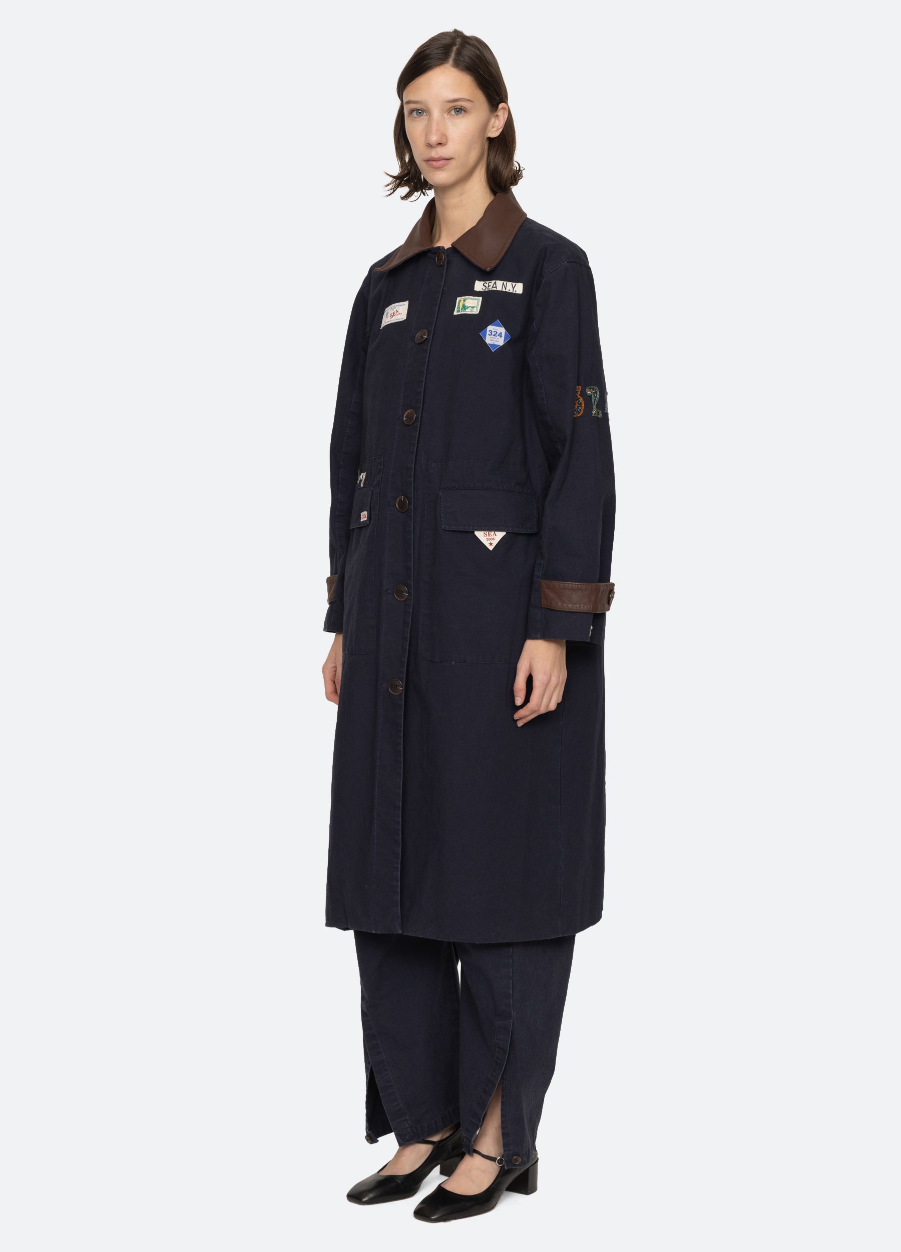 Carolyn Coat Navy