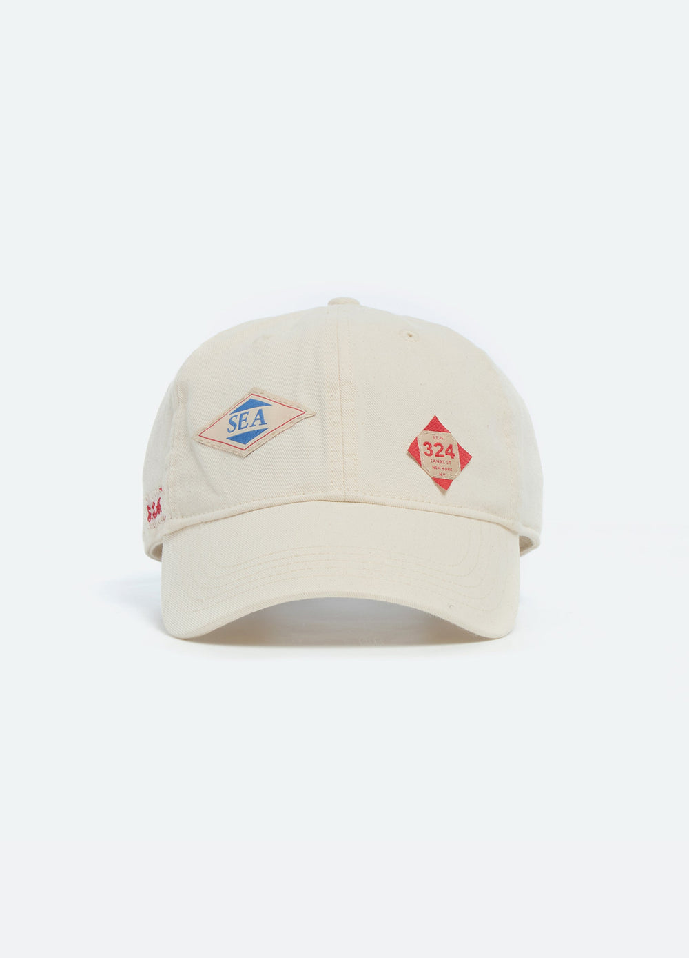 Carolyn Cap Cream|Navy