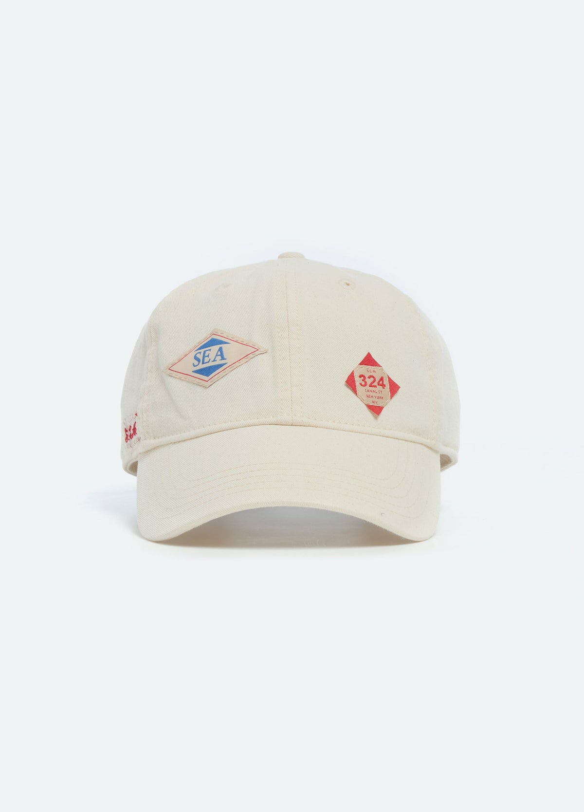 Carolyn Cap Cream|Navy