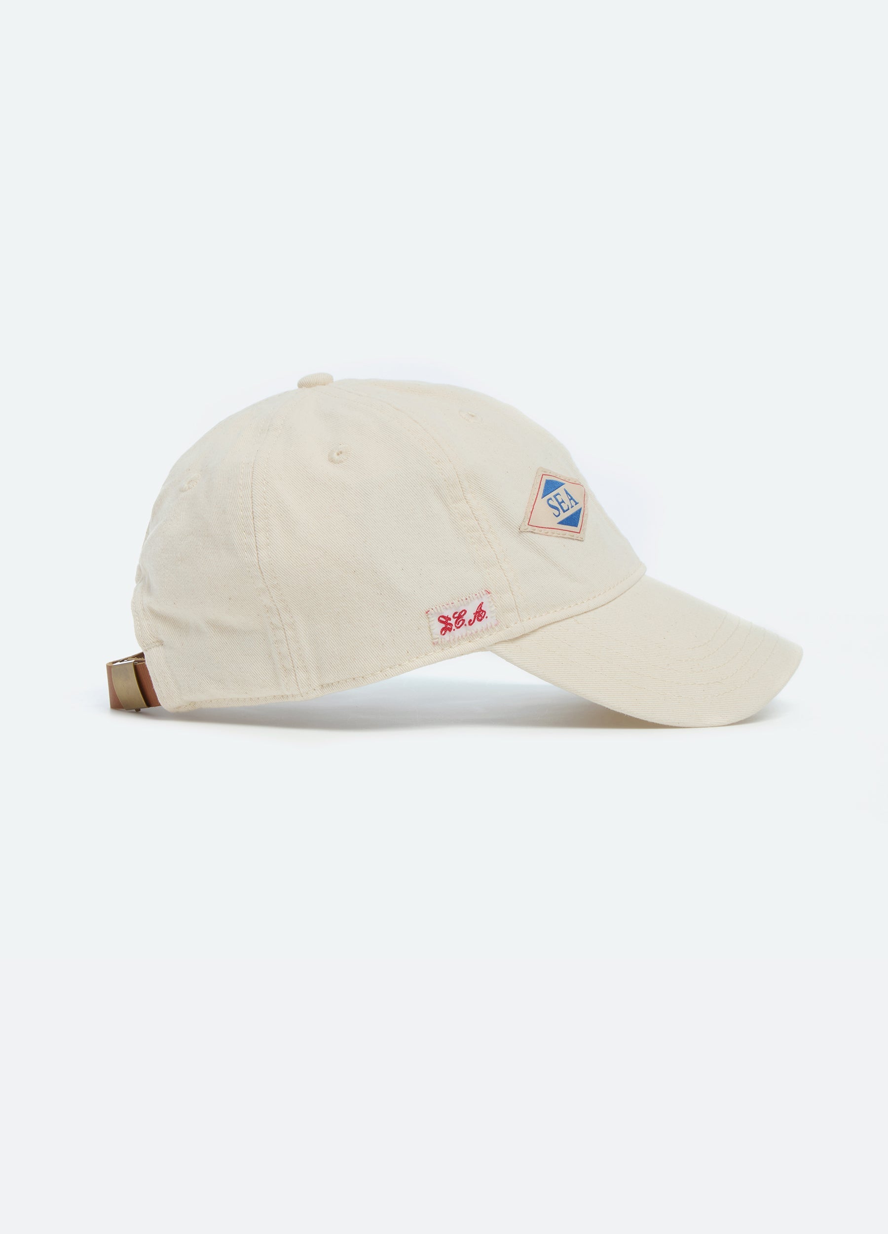 Carolyn Cap Cream|Navy