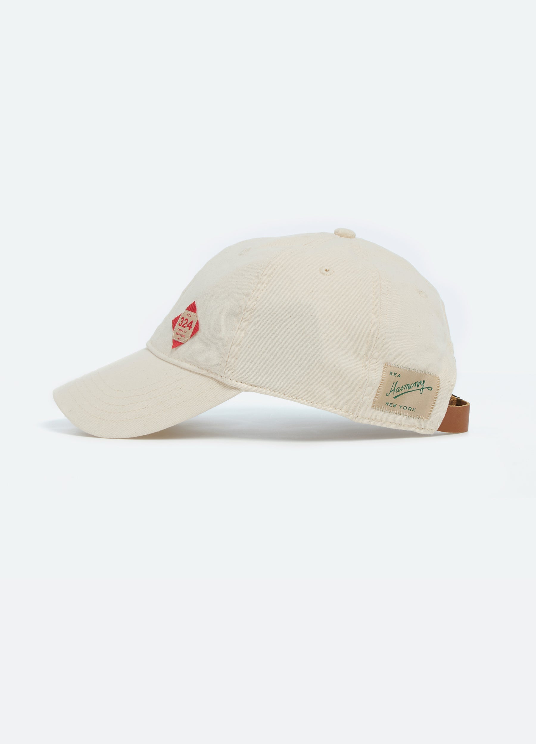 Carolyn Cap Cream|Navy