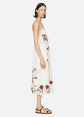 Celia Slip Dress Cream|Sky