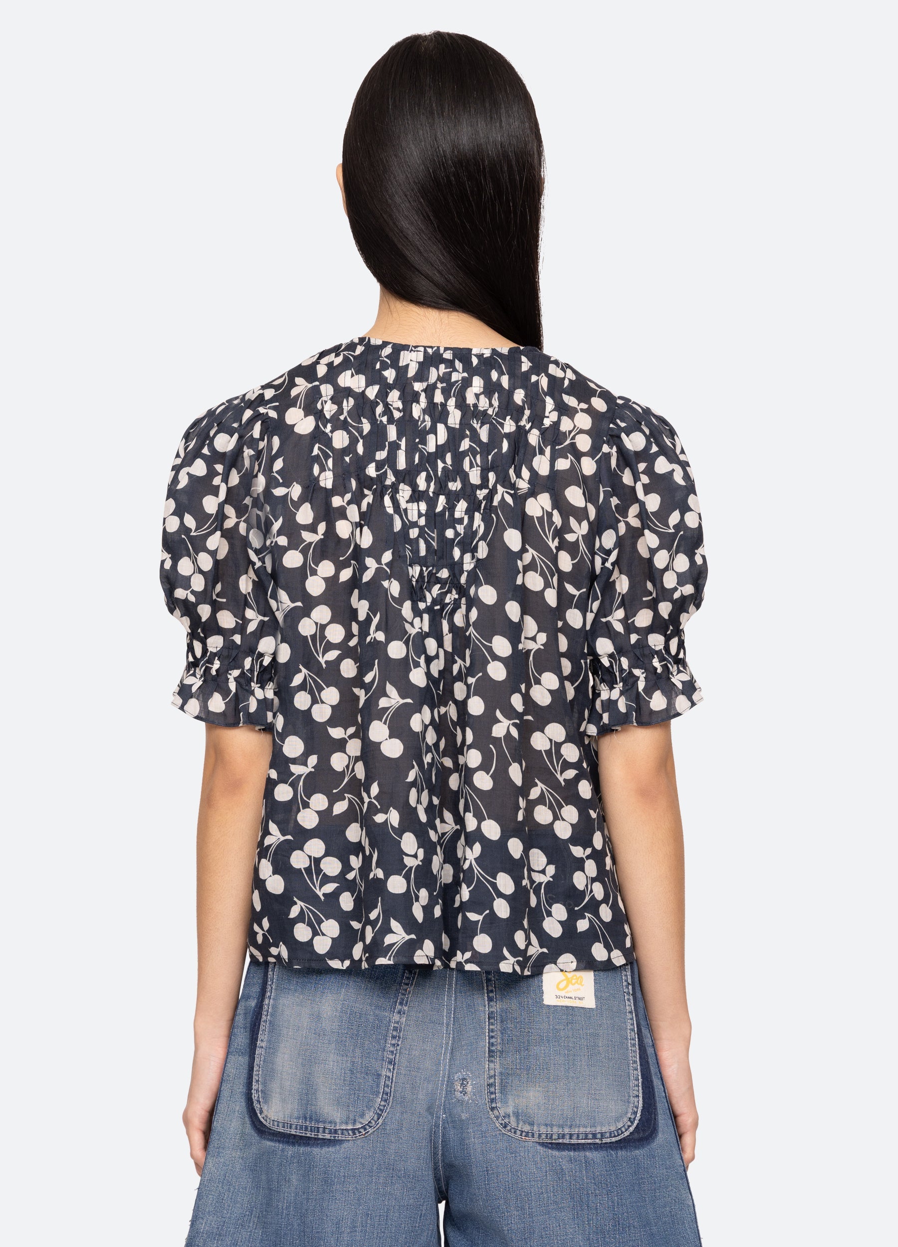 Cheri Top Navy