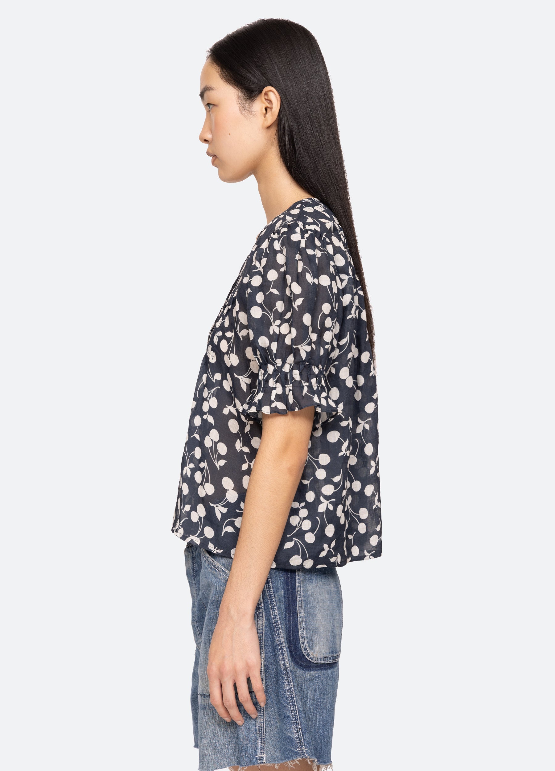 Cheri Top Navy