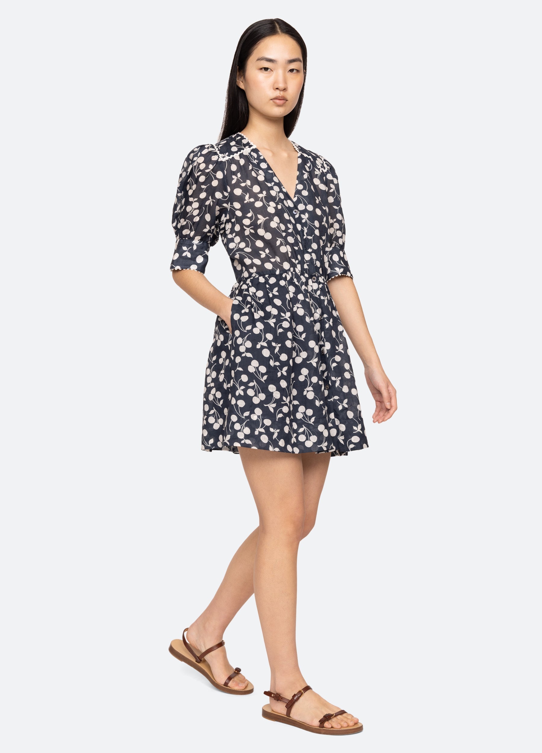 Cheri Mini Dress Navy
