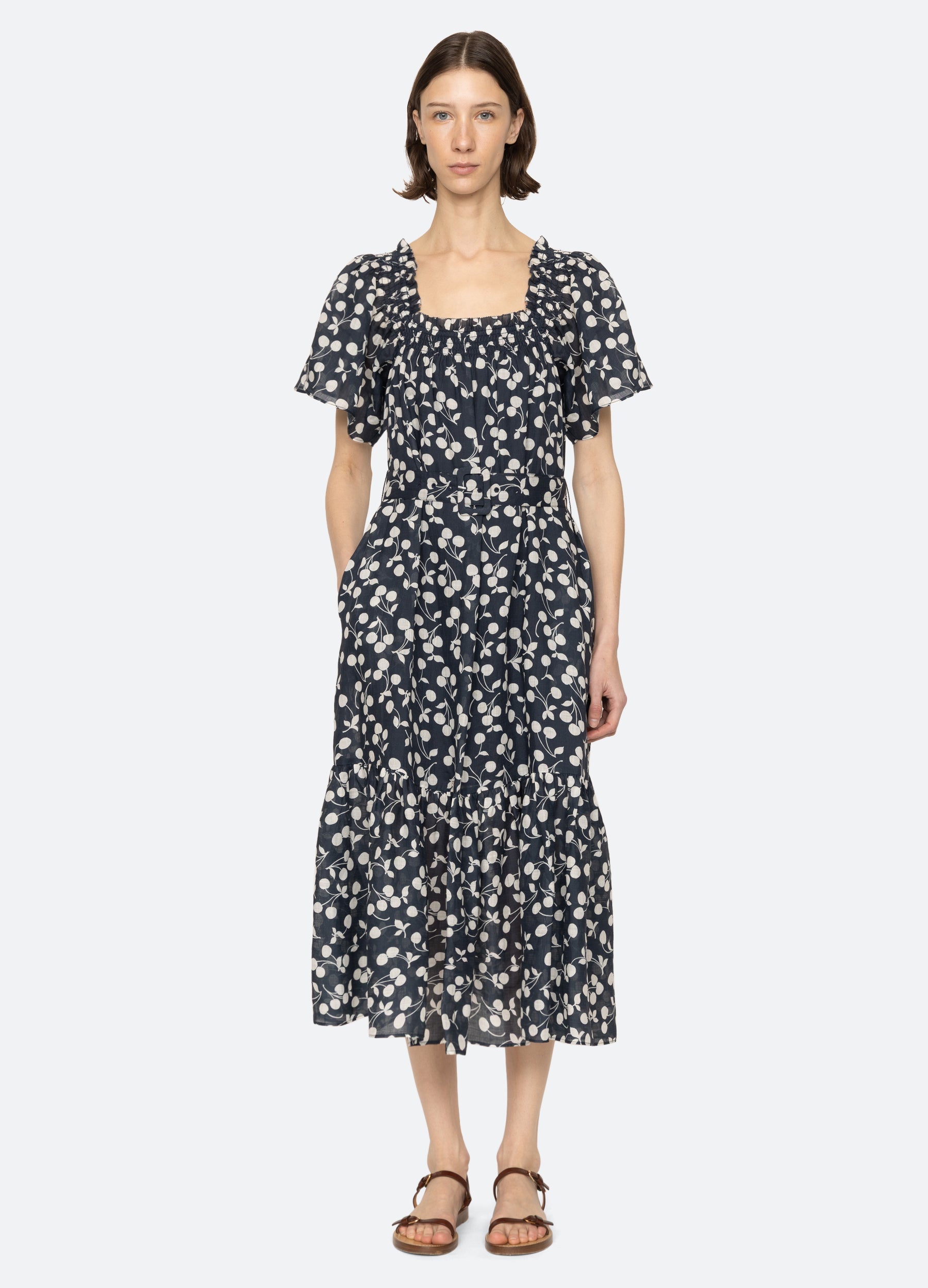 Cheri Dress Navy